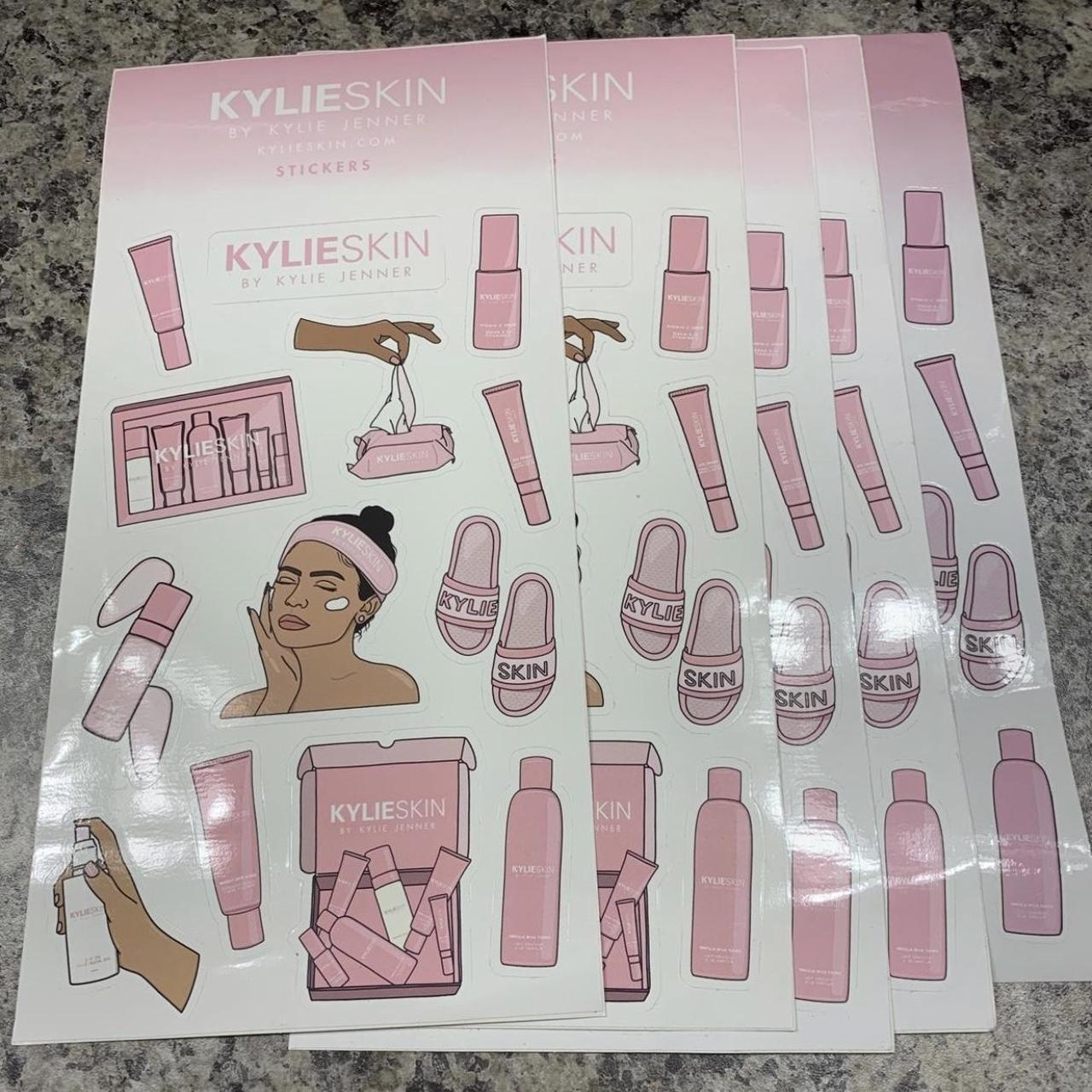 Kylie Cosmetics Kylie Skin stickers 5 sheets of... Depop