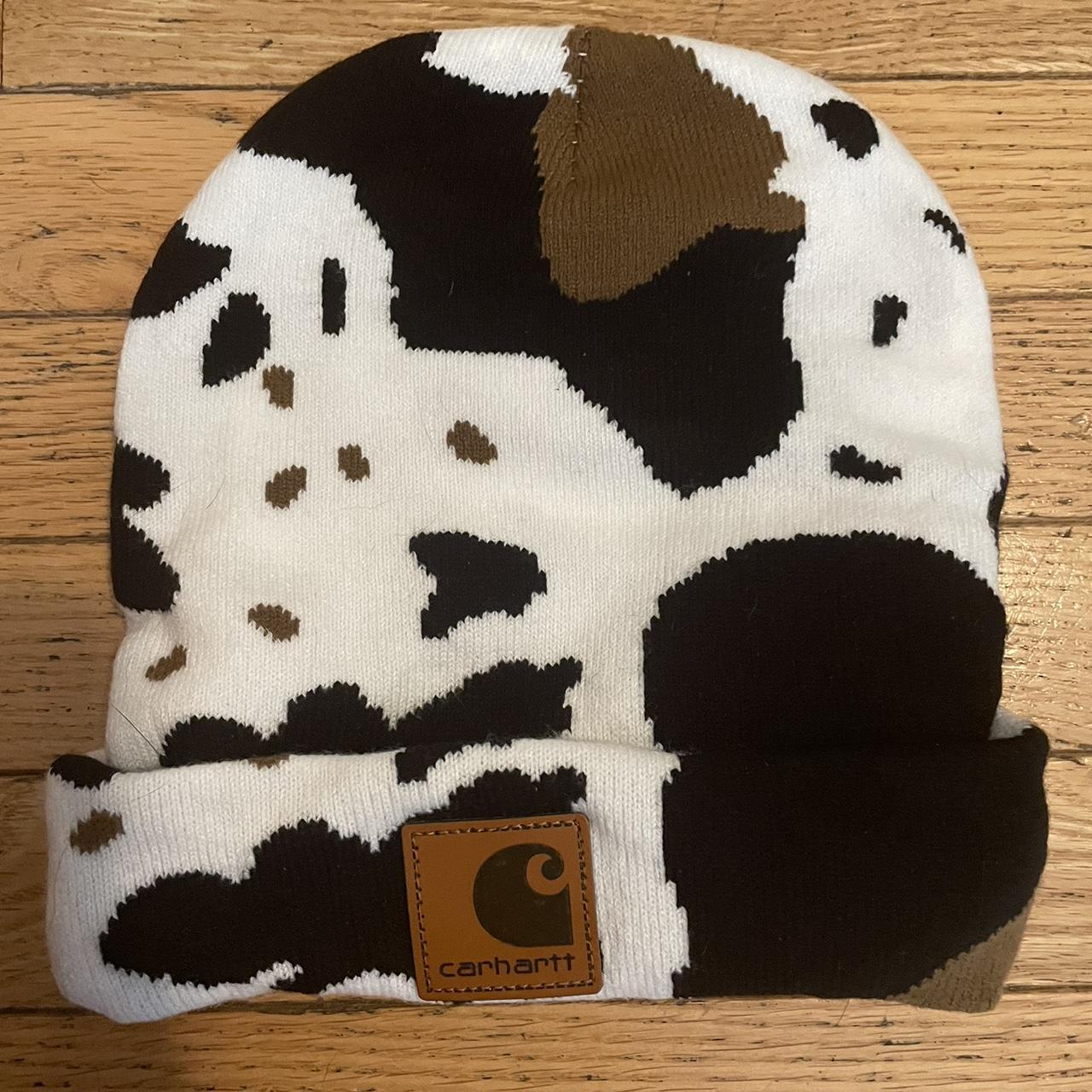 Cute Cow Print Carhartt beanie #carhartt #cow... - Depop