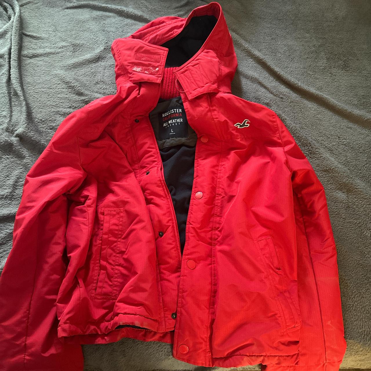 Red jacket hollister online