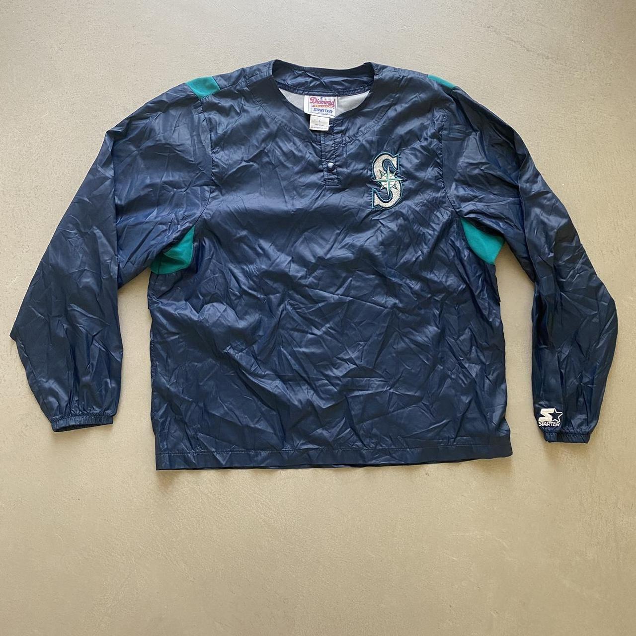 Vintage Seattle Mariners Jersey Starter size Large - Depop