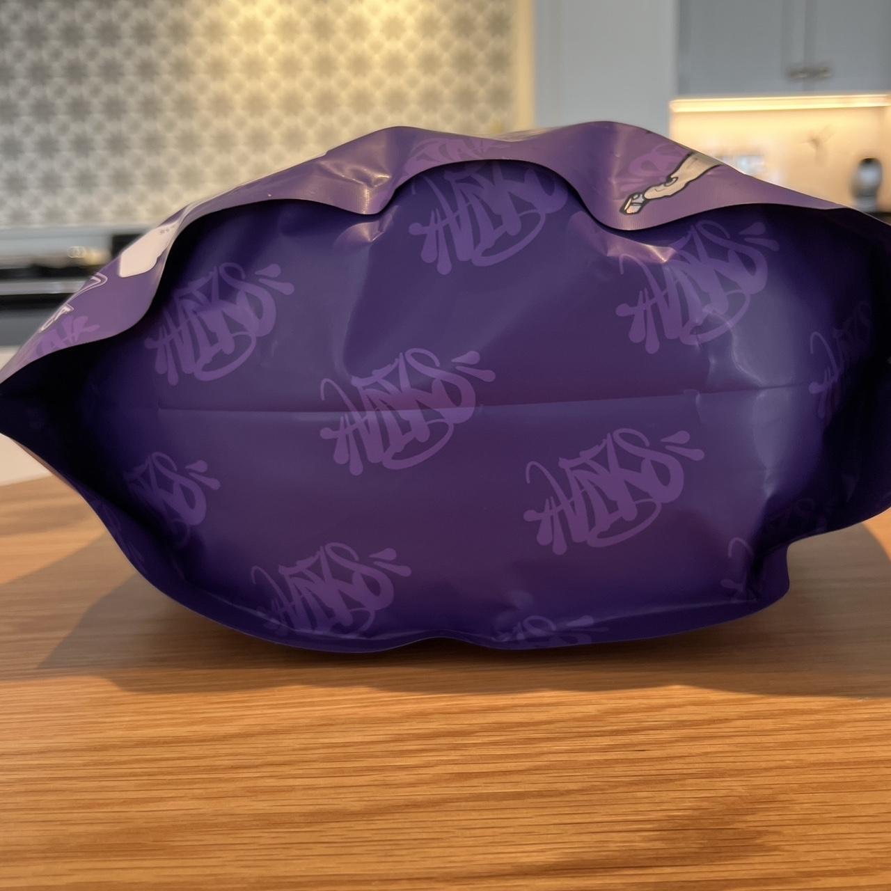 Syna word central cee Grey and pink tracksuit Size... - Depop