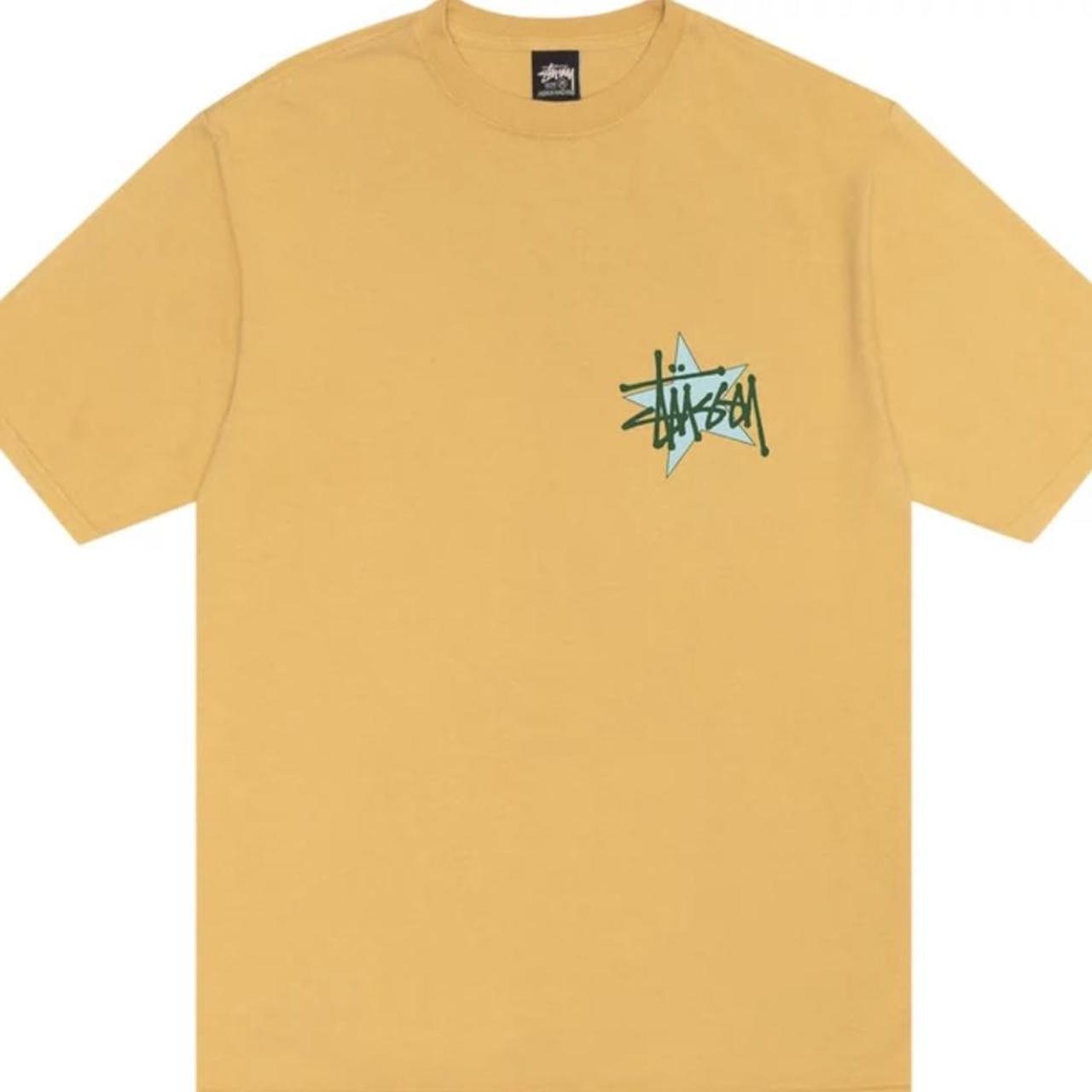 Stüssy Star Tee Pigment Dyed! Flat Measurements: | Depop