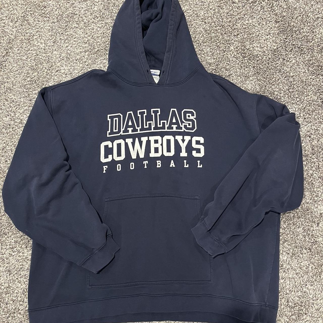 Reebok Dallas Cowboys Sweatshirt Mens XL Blue Team - Depop