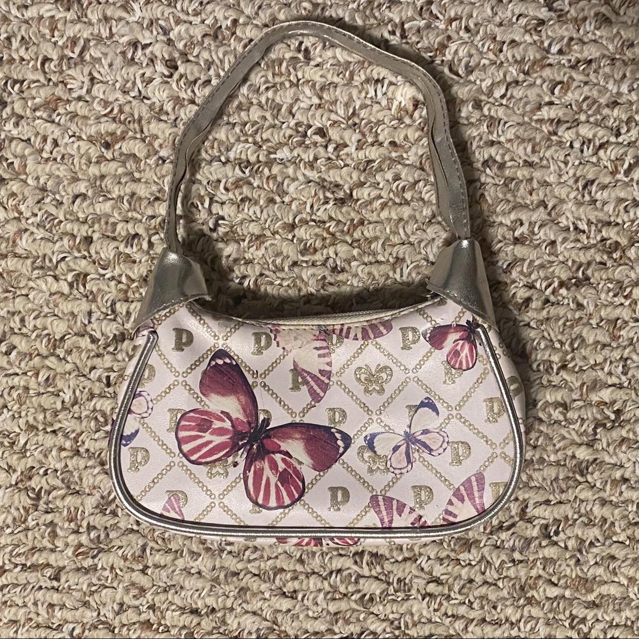 Adorable Y2k pink purse. Very Louis Vuitton esque - Depop