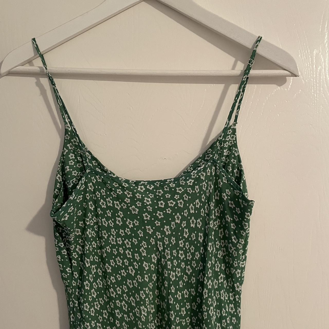 Rouje Women's Green Dress | Depop