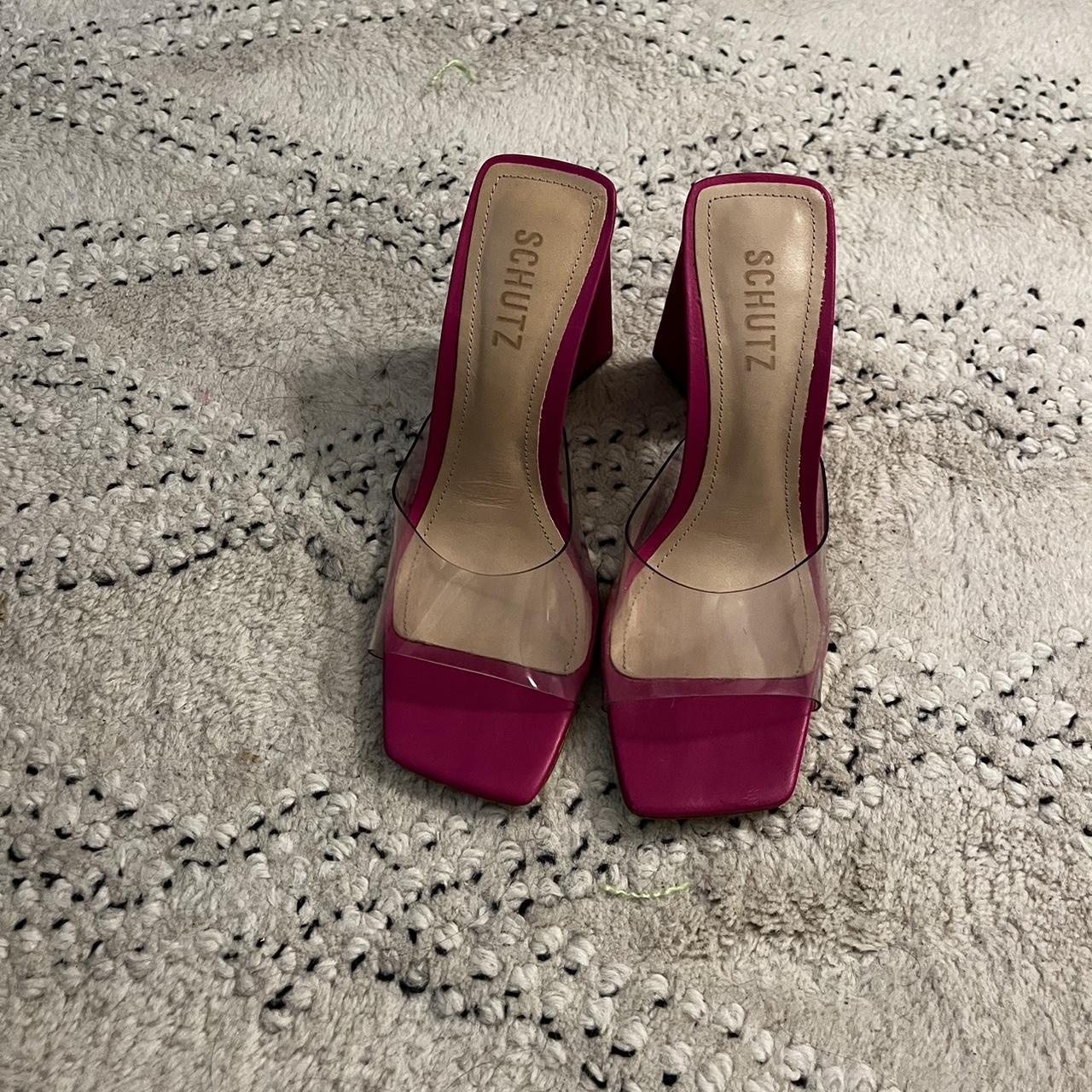 Schutz Women's Pink Sandals (4)