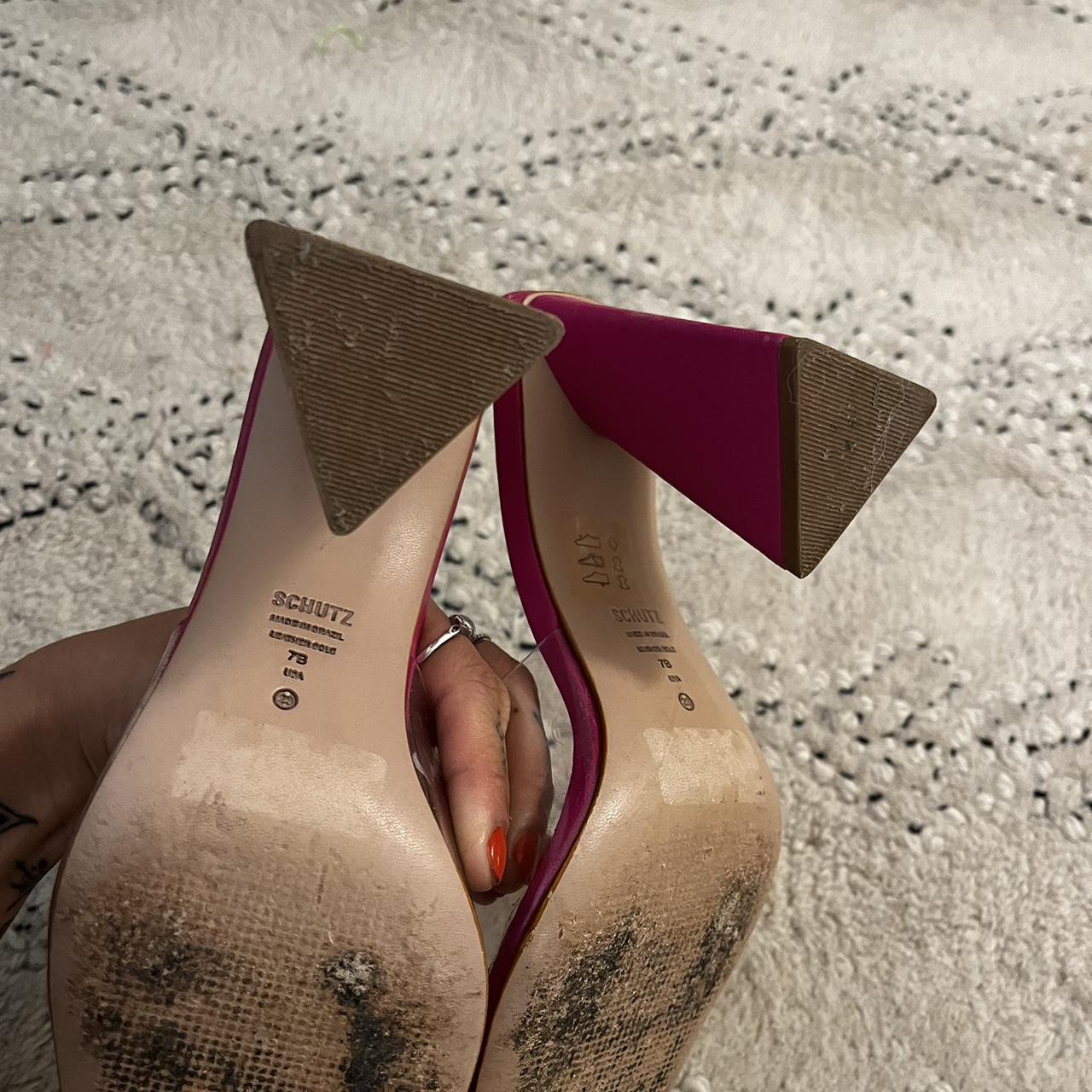 Schutz Women's Pink Sandals (5)