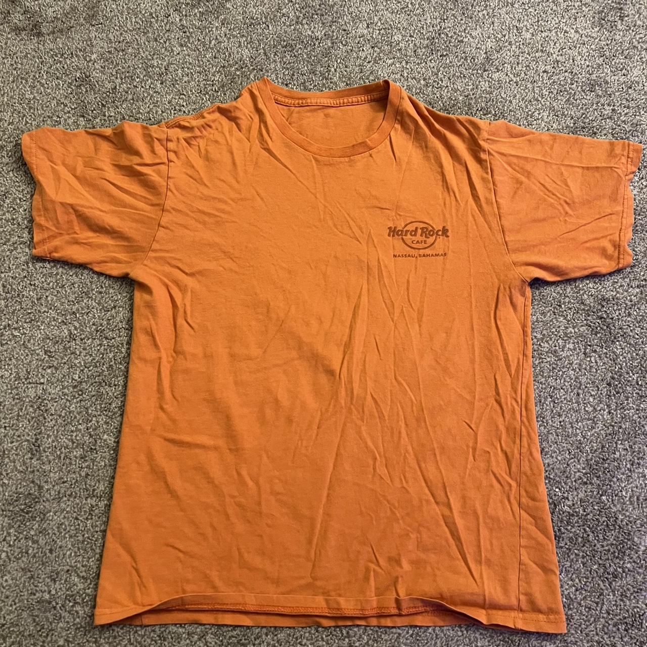 Orange Tommy Bahama T-Shirt (No tag, fits like a... - Depop