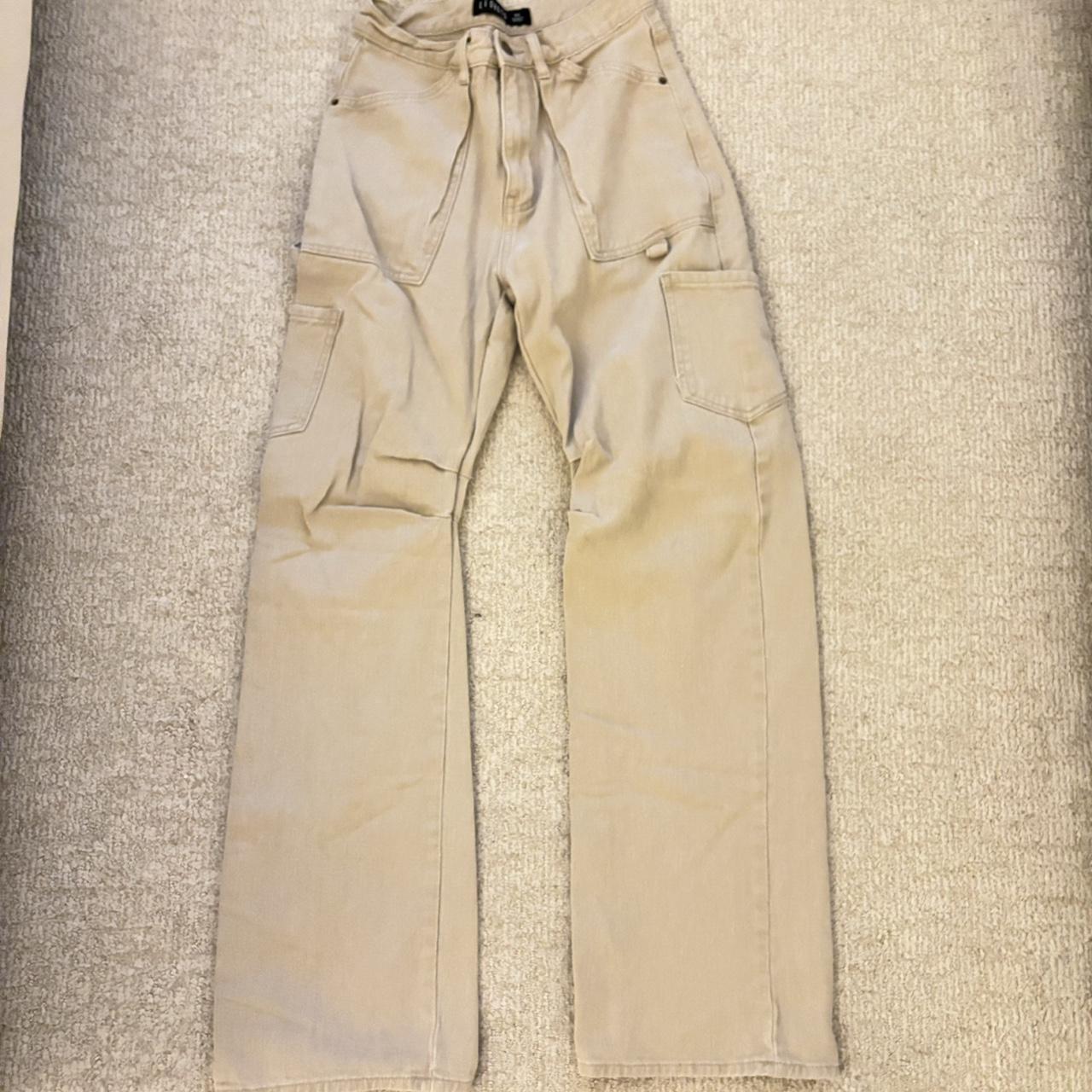 Lioness Cargo Pant #cargos #pants #goingout #beige... - Depop