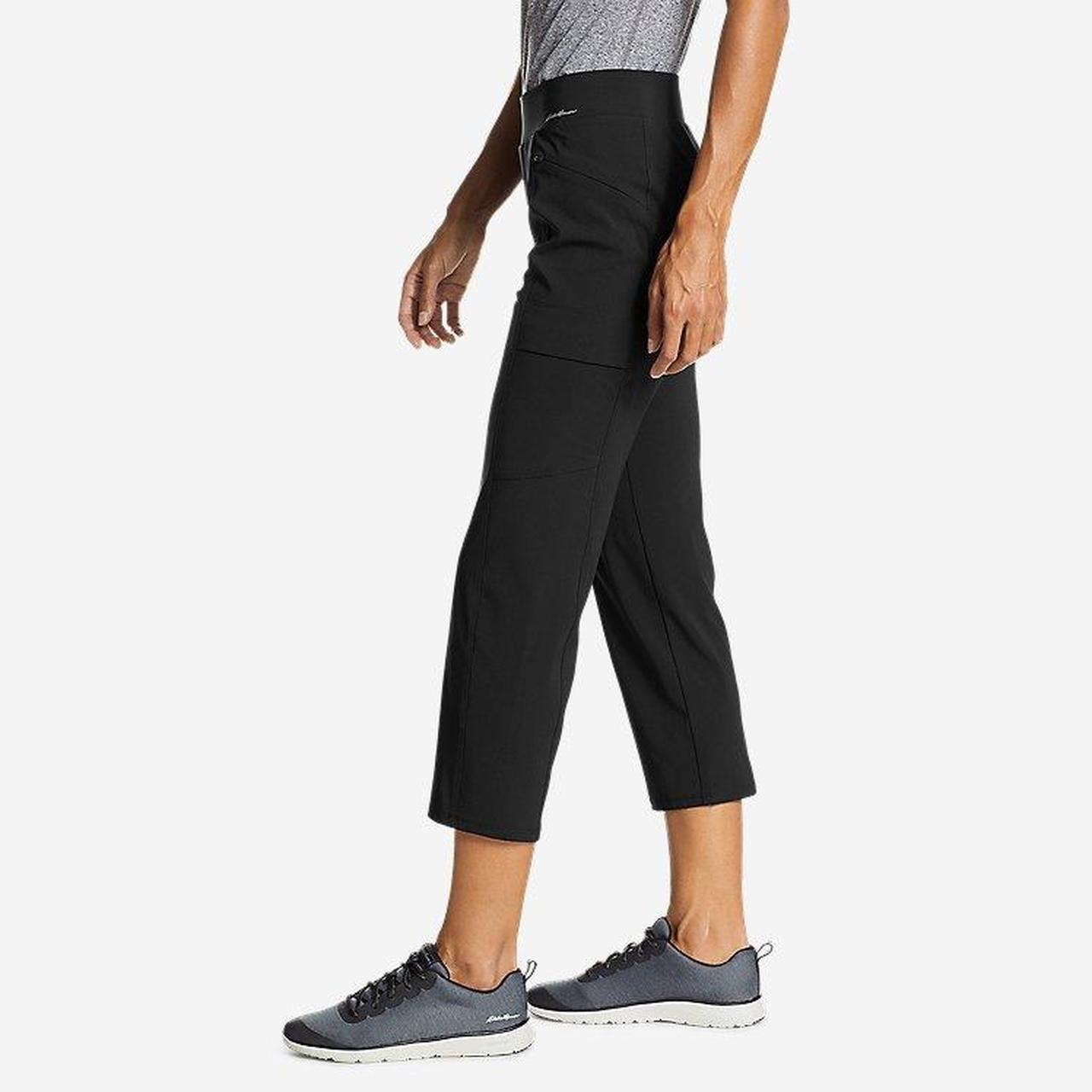 Eddie Bauer Women's Incline Utility Capris, Black, 2 