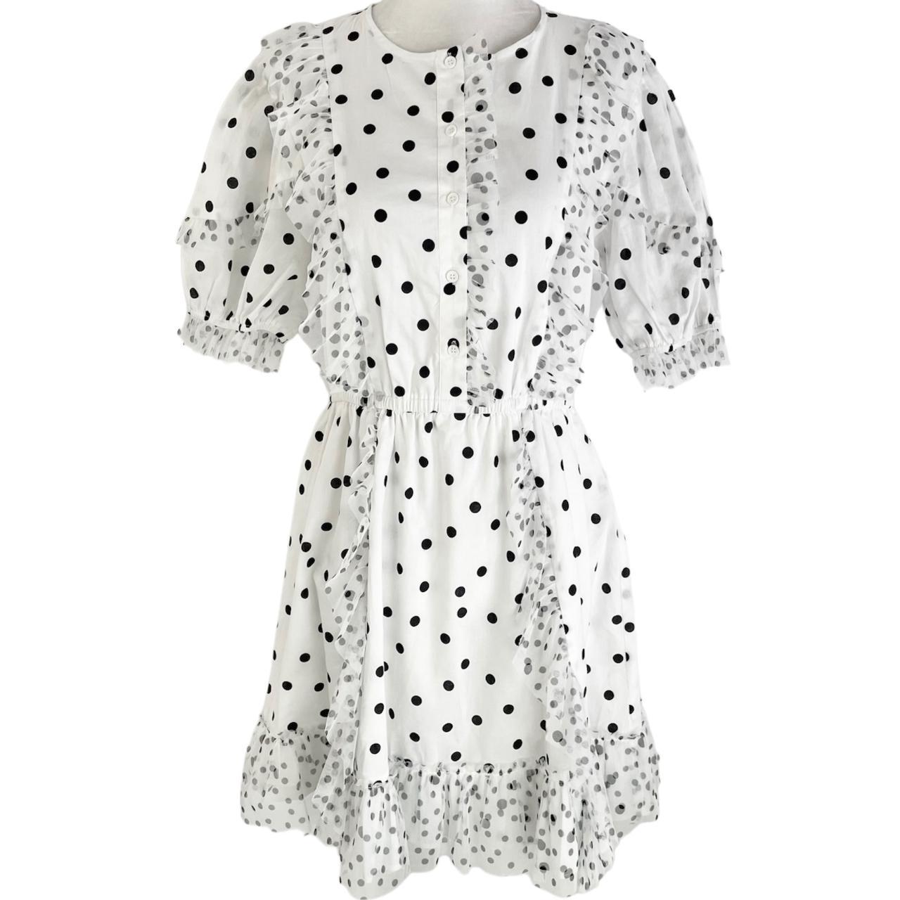 Dot print dress topshop best sale