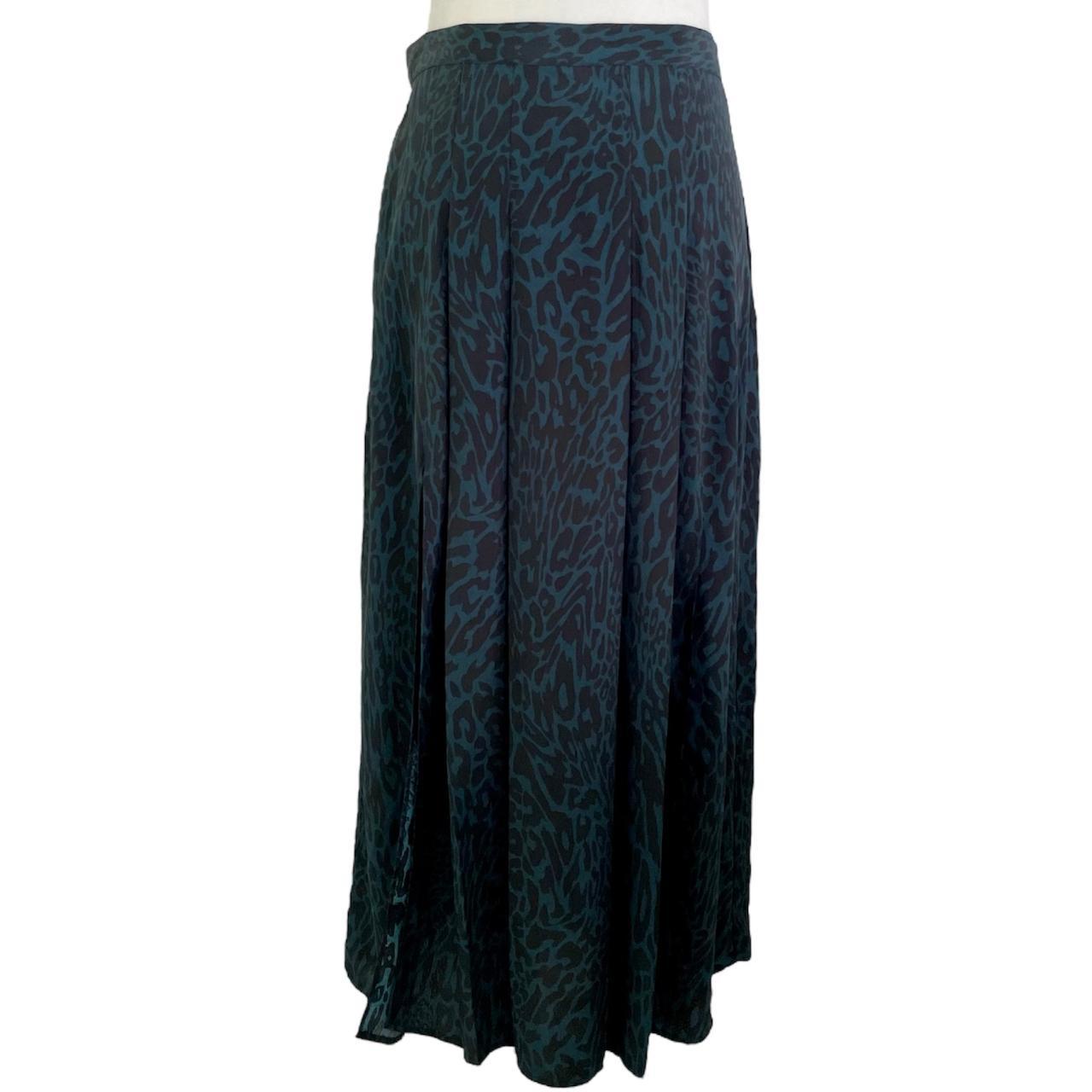 Animal print pleated midi skirt topshop best sale