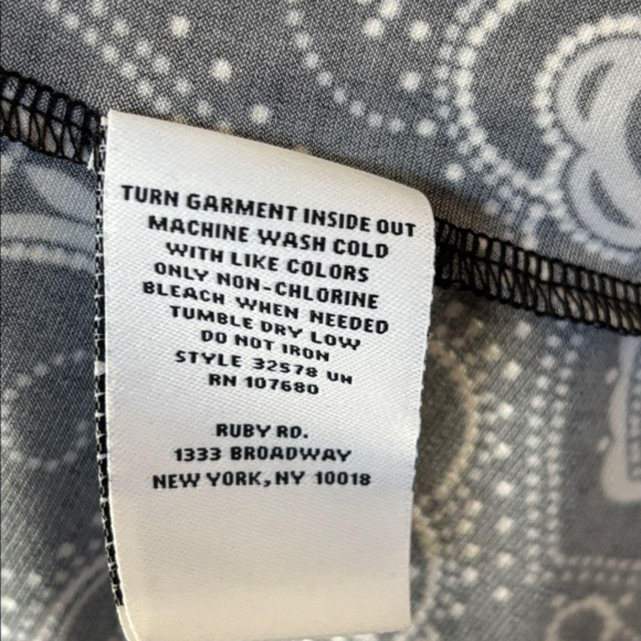 Ruby Rd. Women's Blouse - Black/Grey - M – Ruby D… - image 7