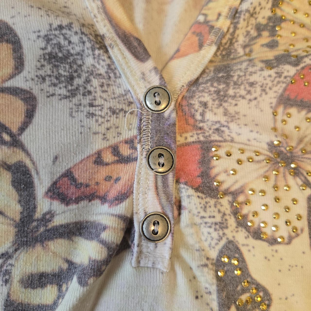 Apt. 9 Women's T-shirt - Multi - S – Apt. 9 butte… - image 3