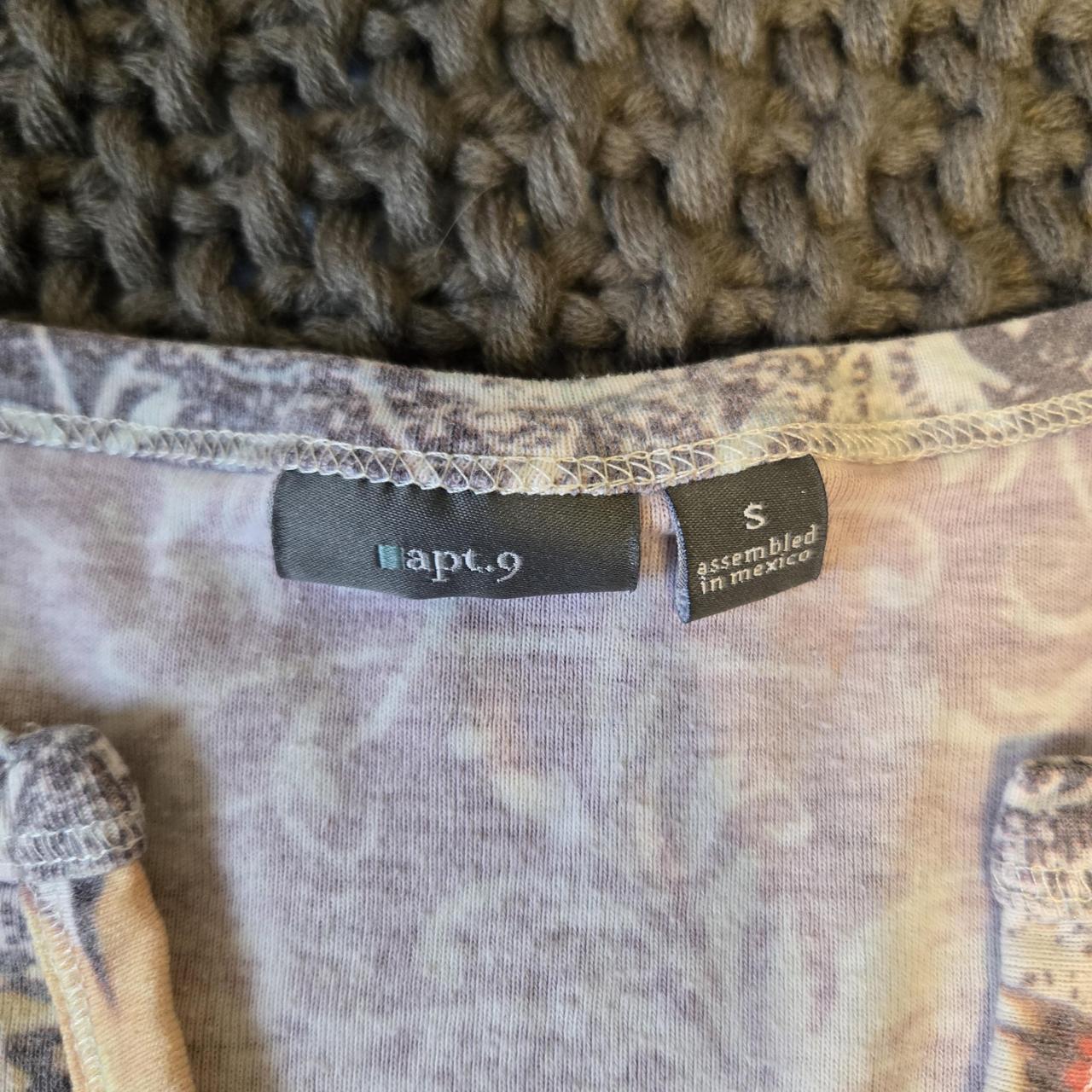 Apt. 9 Women's T-shirt - Multi - S – Apt. 9 butte… - image 5