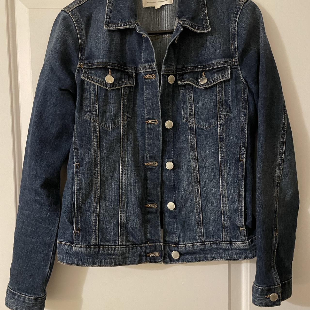 Zara Women's Blue Jacket Depop