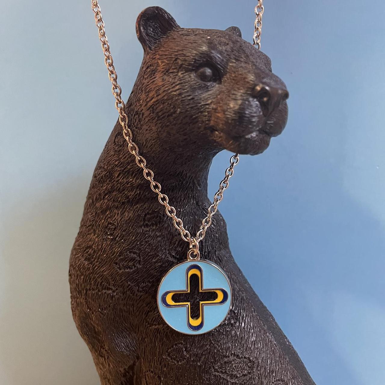 Homer Frank Ocean Enamel Chain Necklace