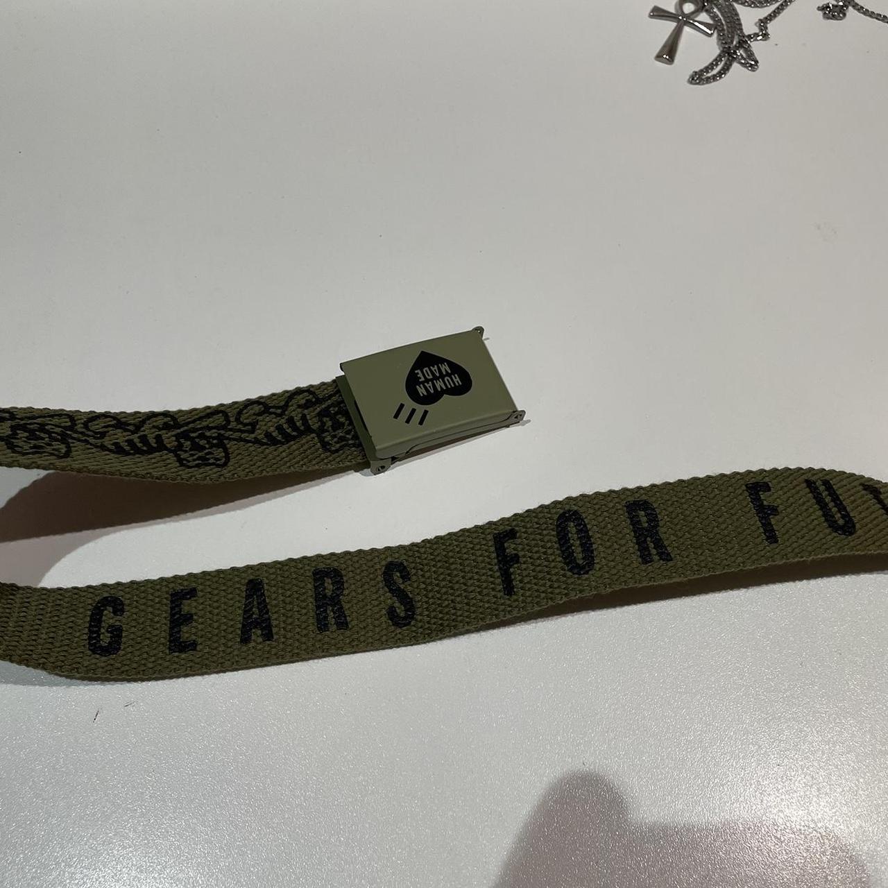 HUMAN MADE WEB BELT 美品 Human Made 20 Web Belt - White | Garmentory