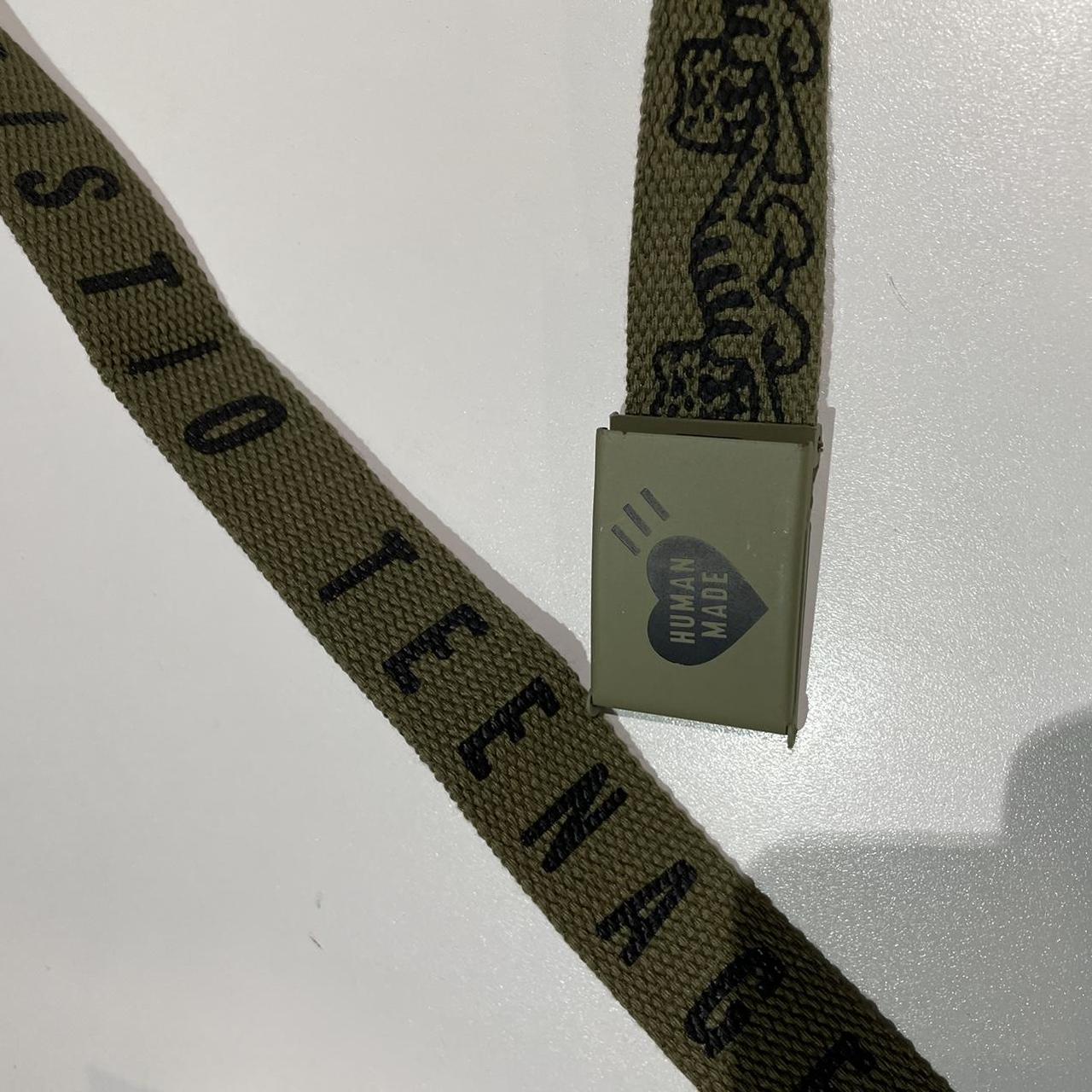 Human Made 20AW Web Belt Heart Tiger - | Depop