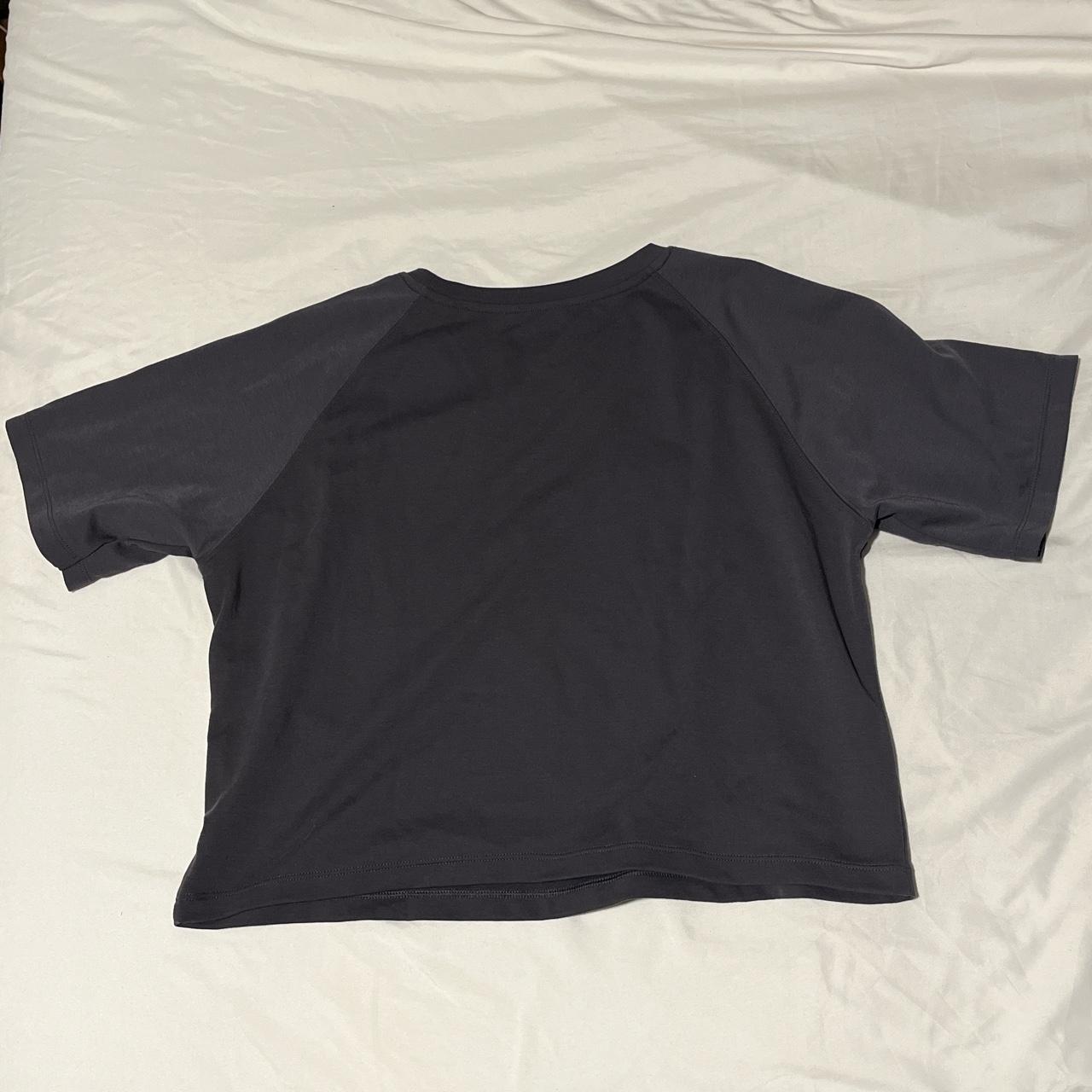 UNIQLO Women's Navy T-shirt | Depop