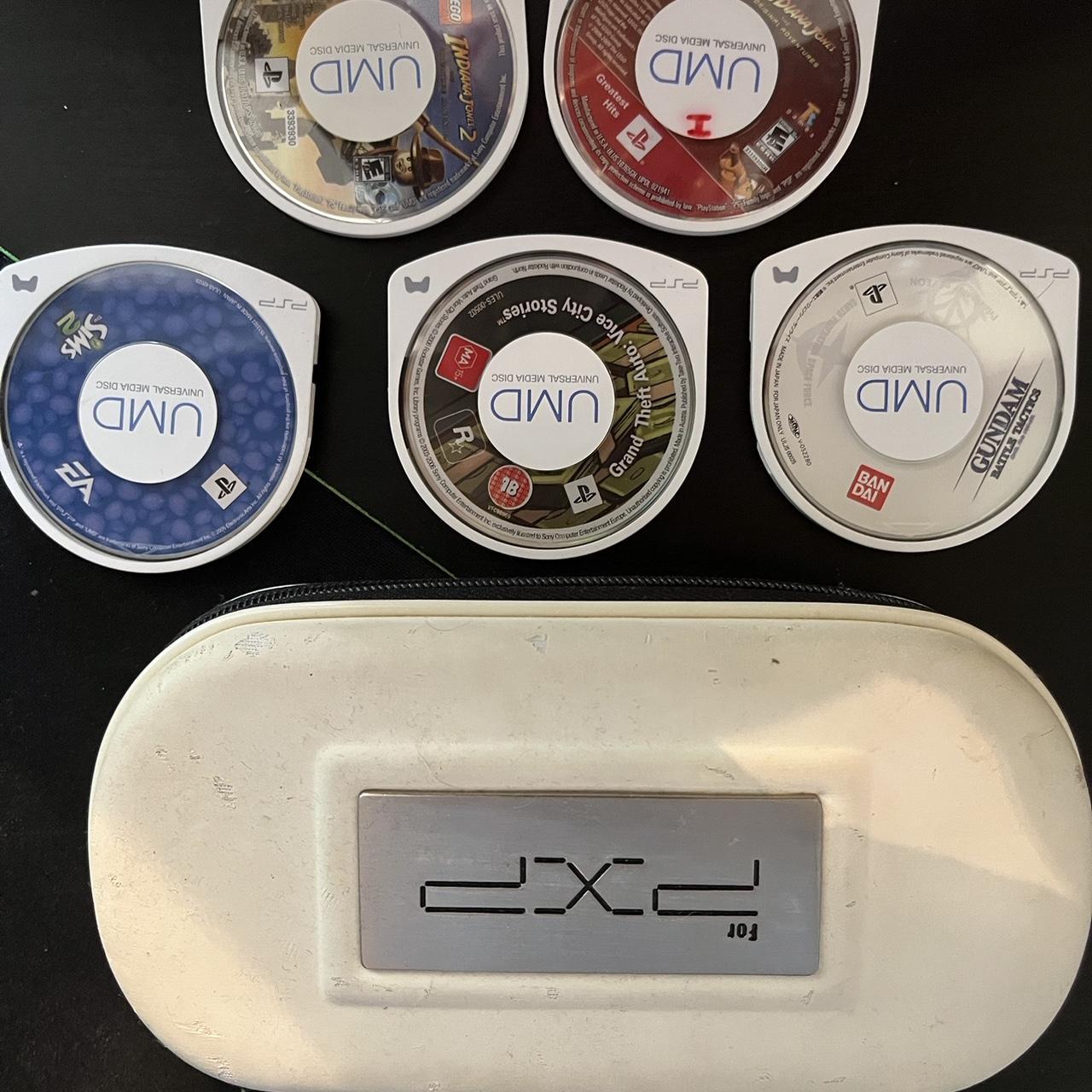 PSP Holder / Valuable Games *BLUE PSP NOT FOR... Depop