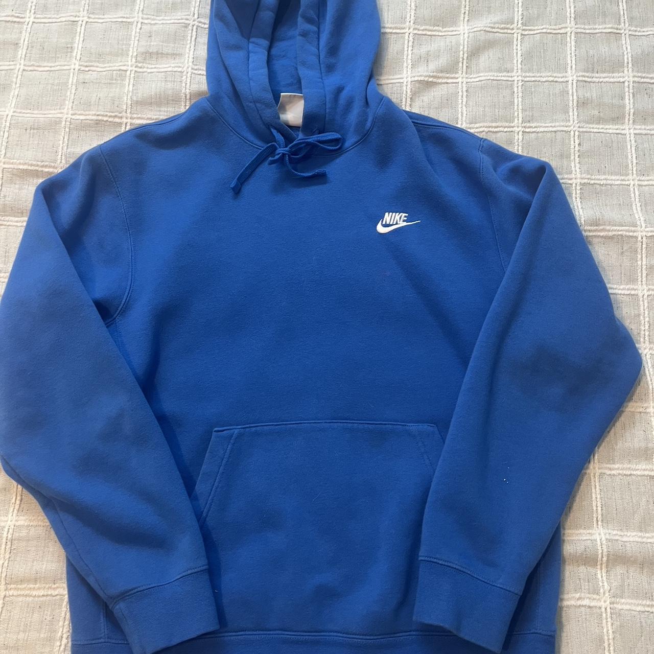 Royal Blue Nike Hoodie Great Condition Size Depop 5006