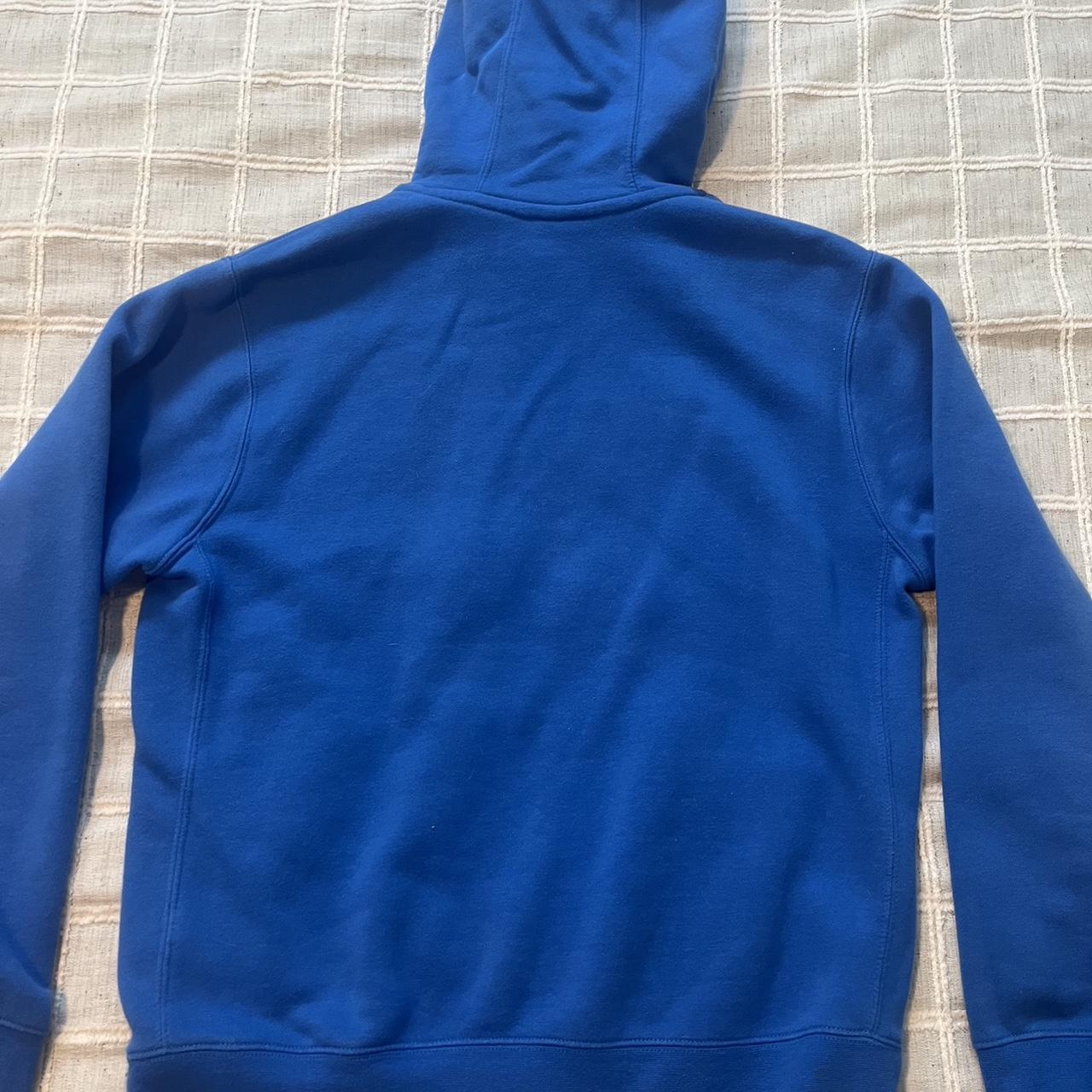 royal blue and black nike hoodie