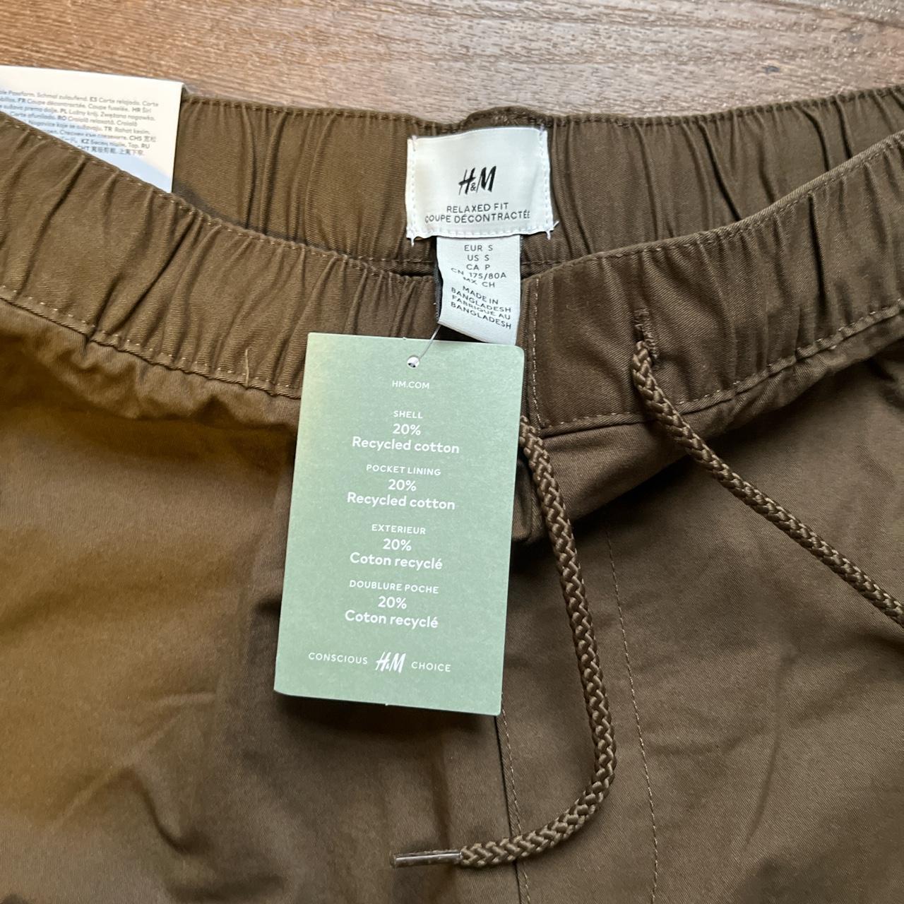 H&M Men's Brown Trousers Depop