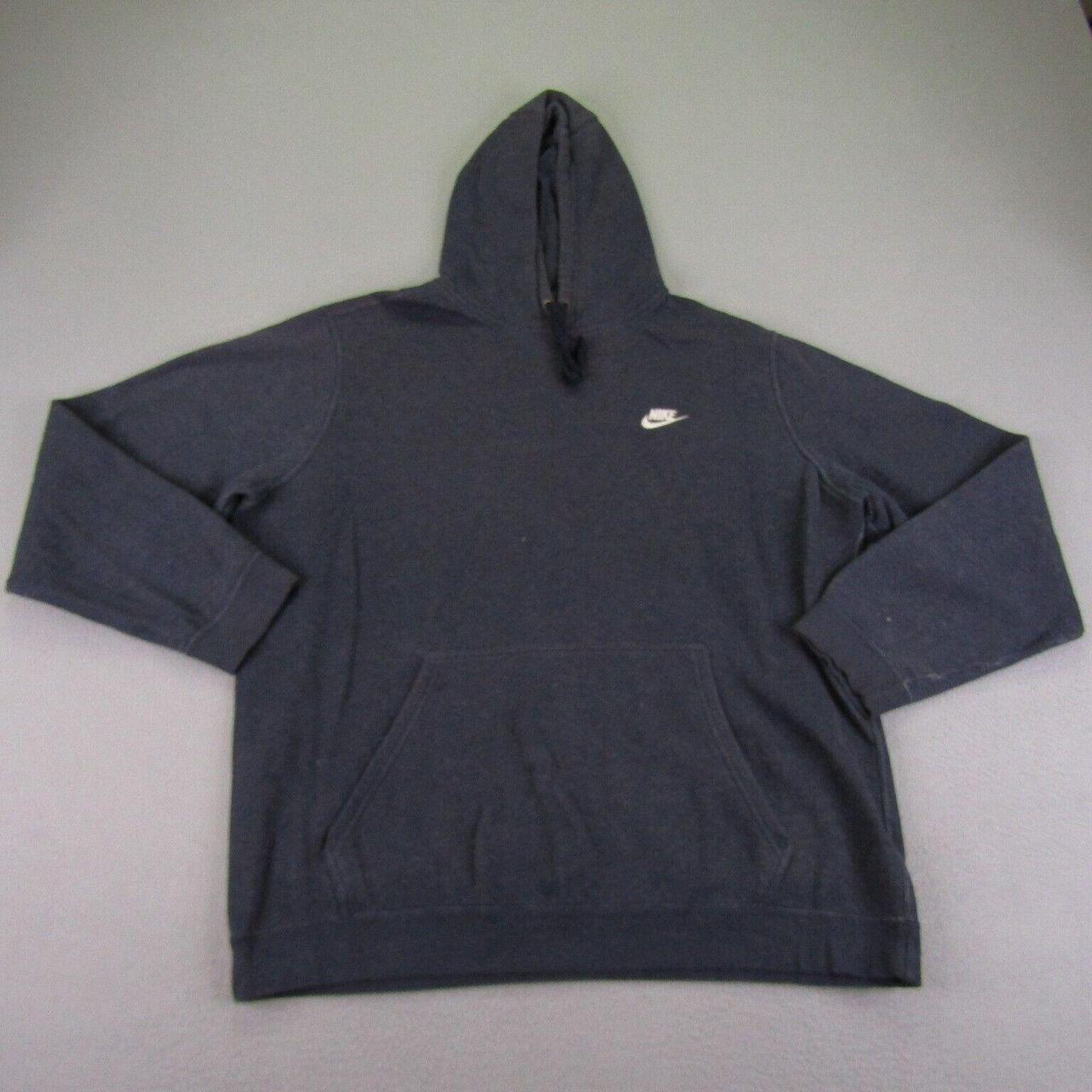 Nike Hoodie Mens XL Blue Pullover Sweater Sweatshirt... Depop