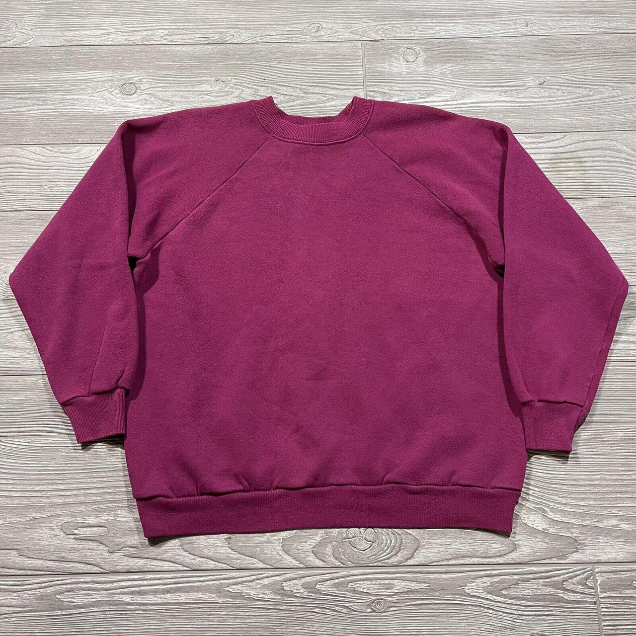 Hanes Women's Pink Sweatshirt | Depop