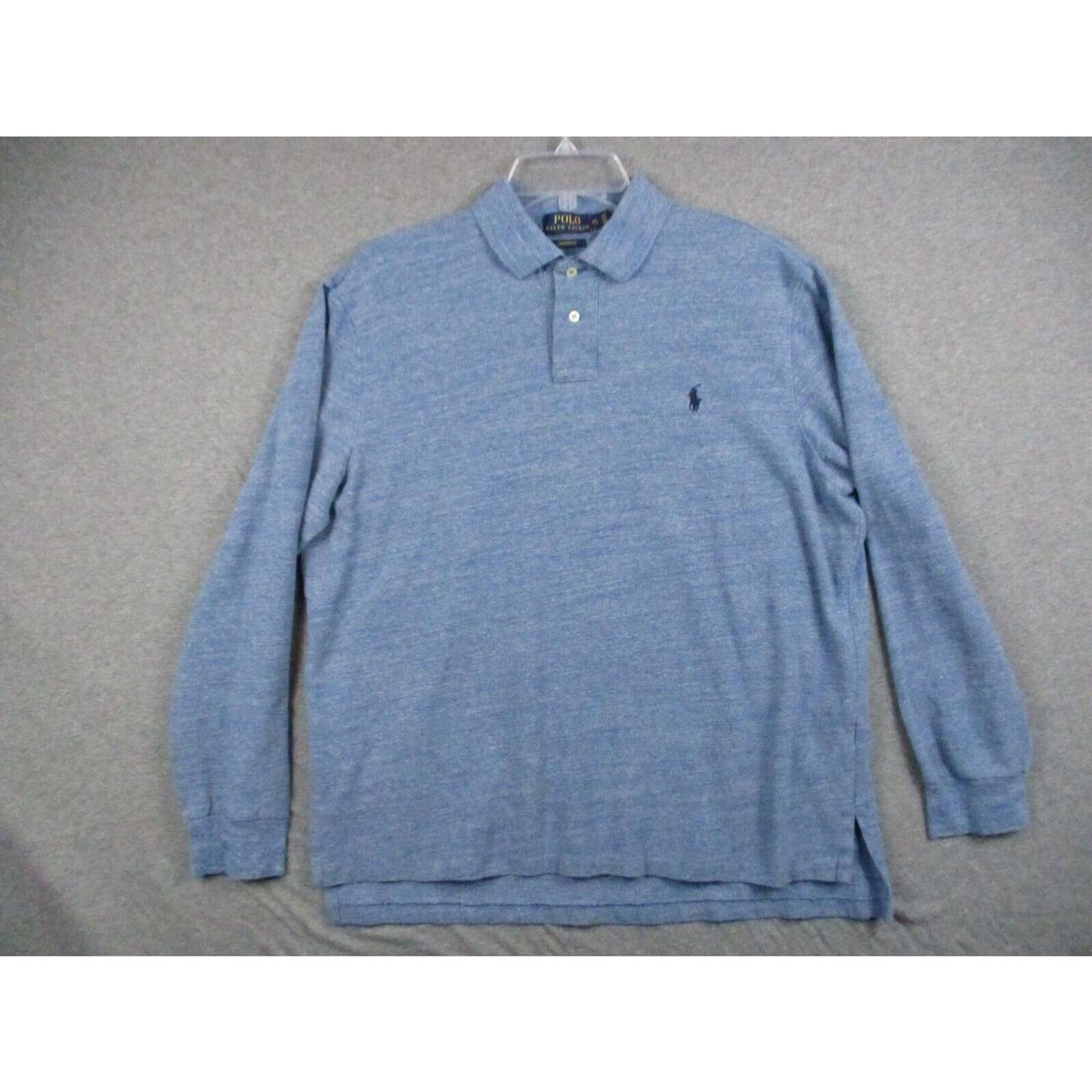 Polo Ralph Lauren Custom Fit Polo Shirt Sz XL... - Depop