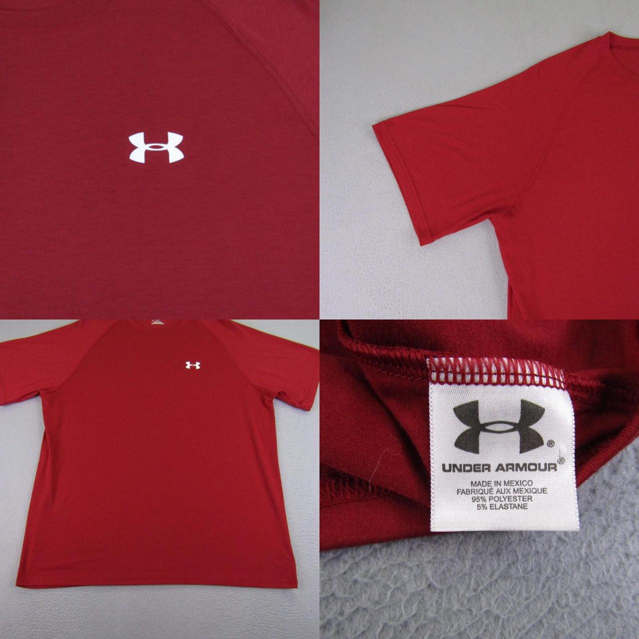 Under Armour Men's Red T-shirt (4)