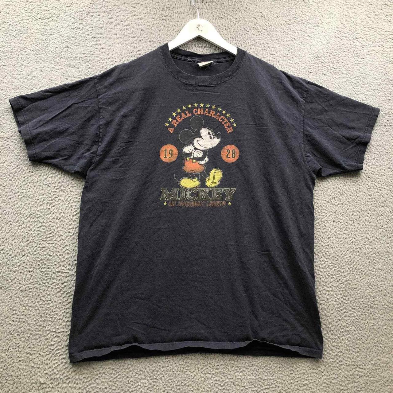 Disney Men's Black T-shirt | Depop