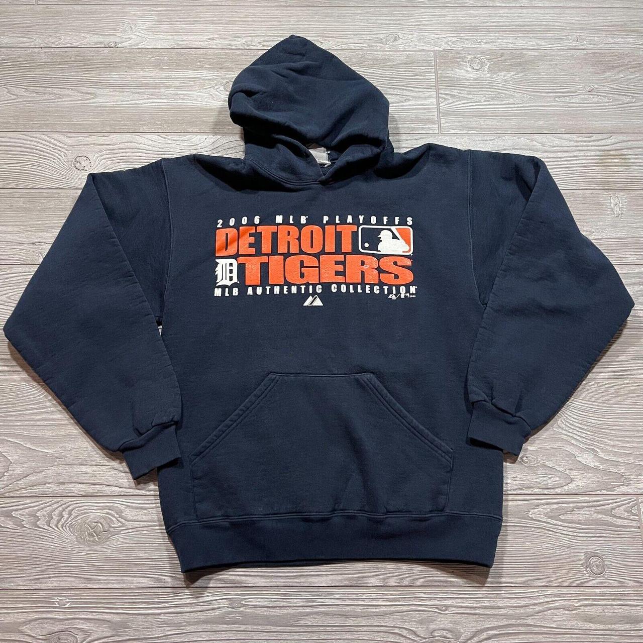 Vintage Detroit Tigers hoodie, this one seems - Depop