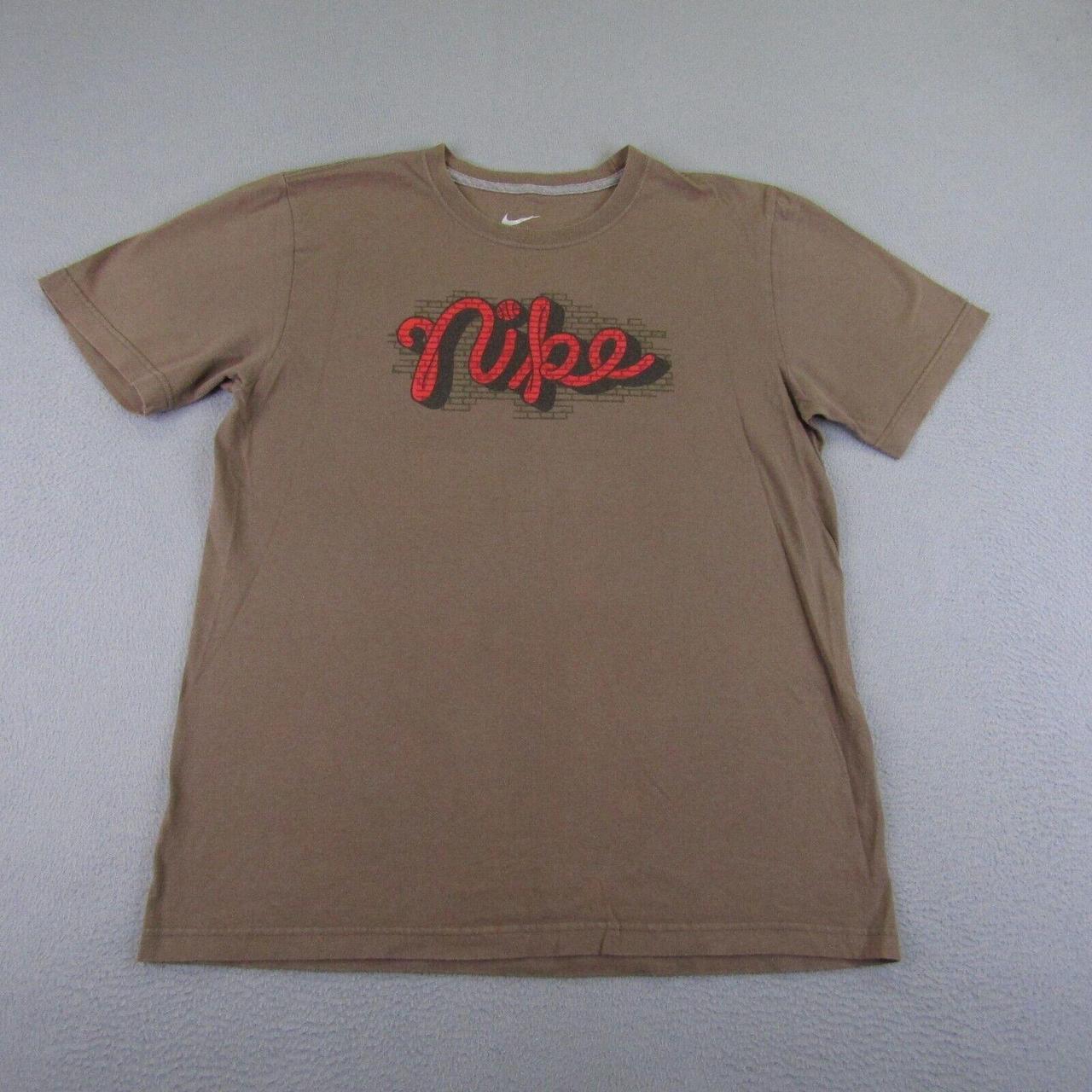 mens brown nike shirt