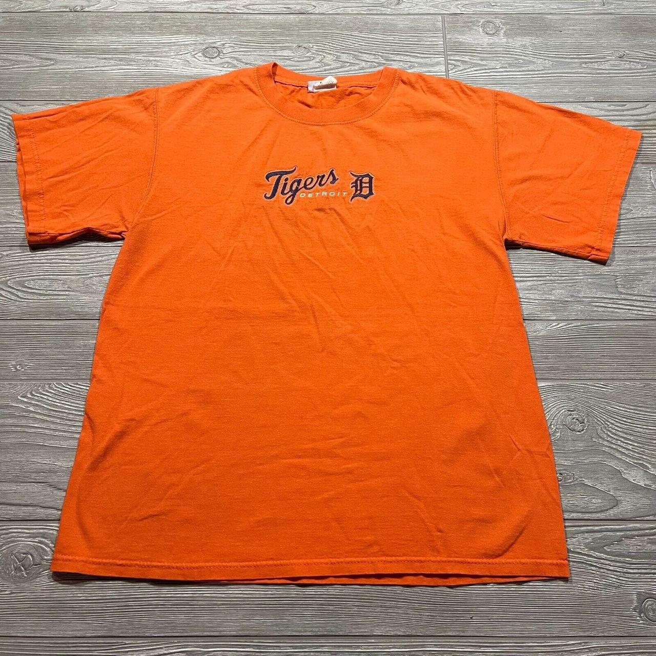 1990s Detroit Tigers Vintage T-shirt Size: M Tag: - Depop