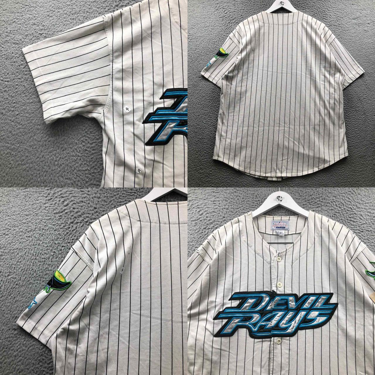 Tampa Bay Rays Jersey (no name). ⚾️ Size Youth XL but - Depop