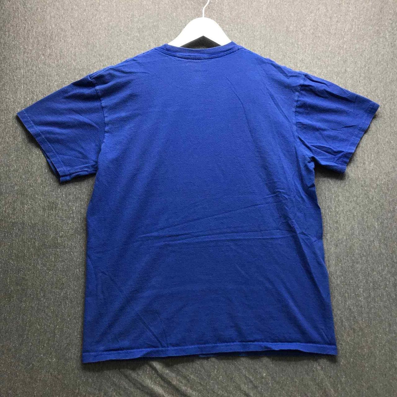 MLB Chicago Cubs Shirt Size Large Blue Tee Short - Depop