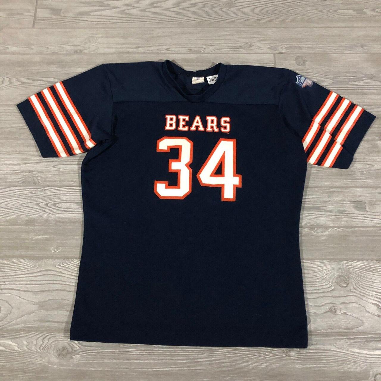 Chicago Bears T-Shirt 3XL Fanatics Black 100% Cotton - Depop