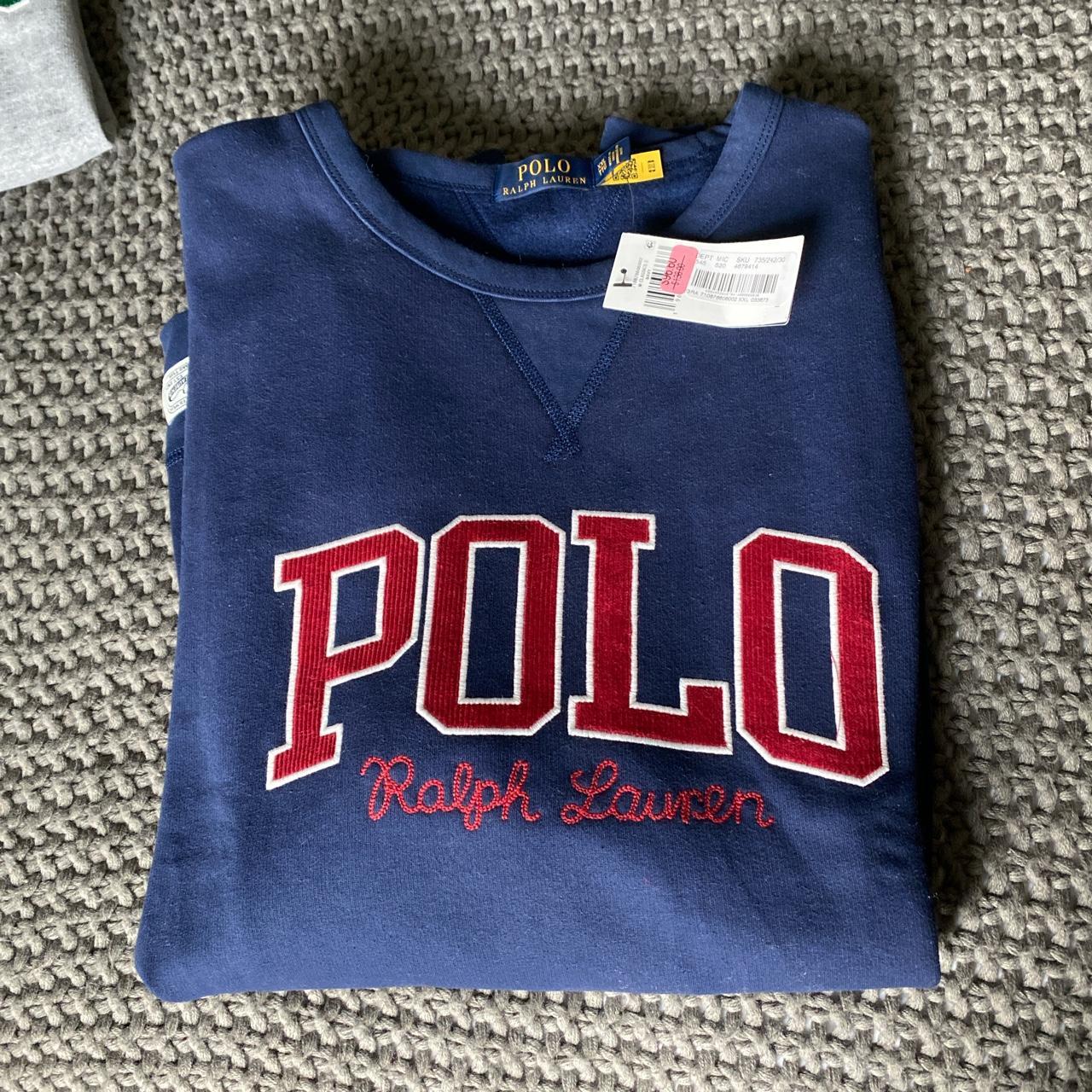 Vintage discount polo sweatshirt