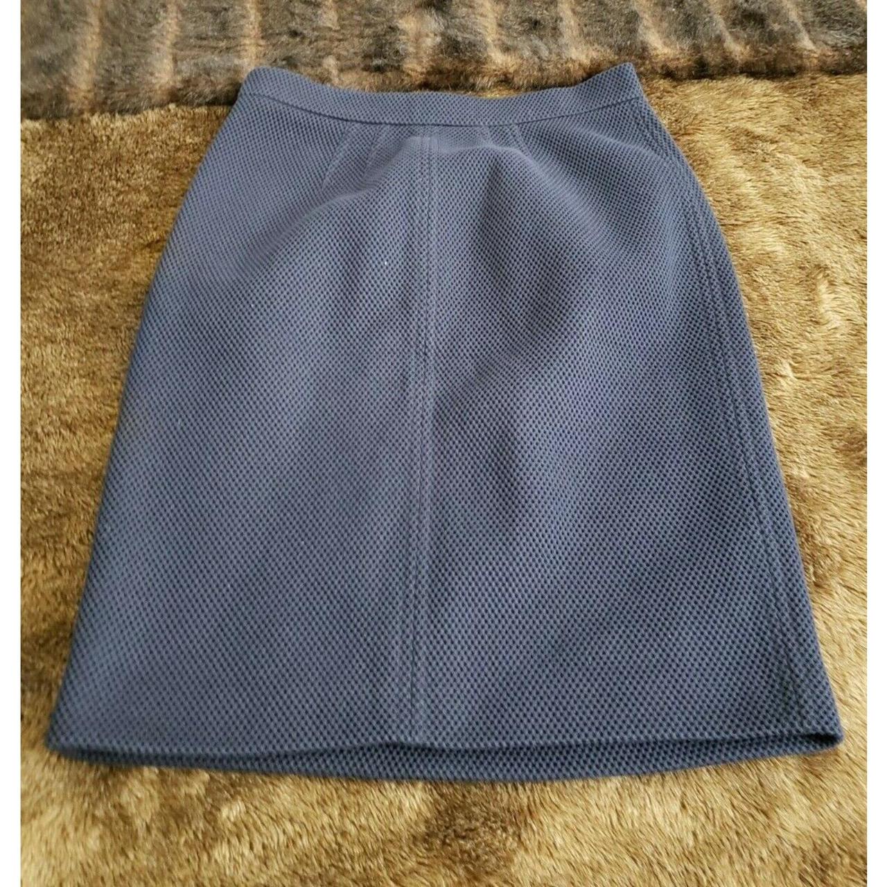 Carolina Herrera Women's Blue and Navy Skirt (2)