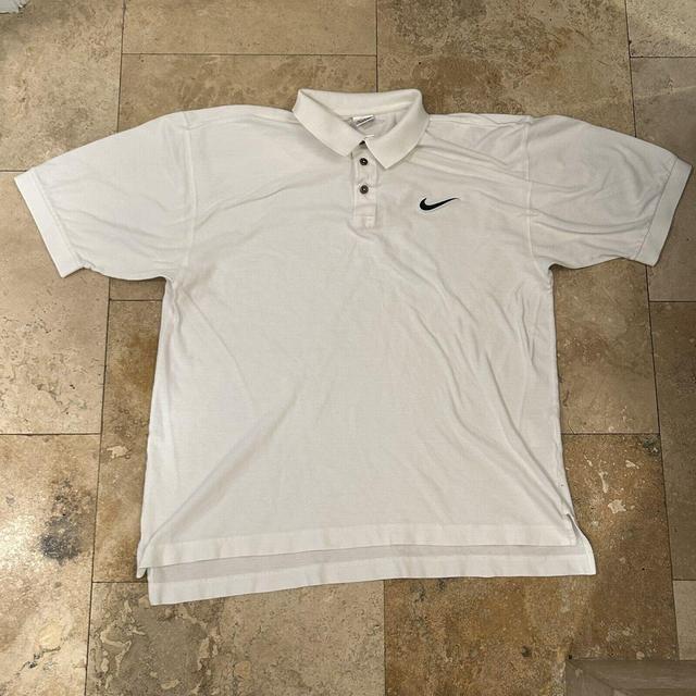 Philadelphia Eagles Polo Shirt Men Large Black Nike - Depop