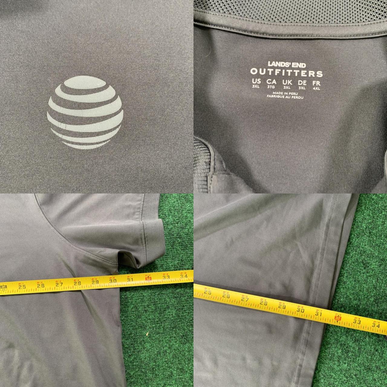 Lands' End Men's Blue Poloshirts Depop