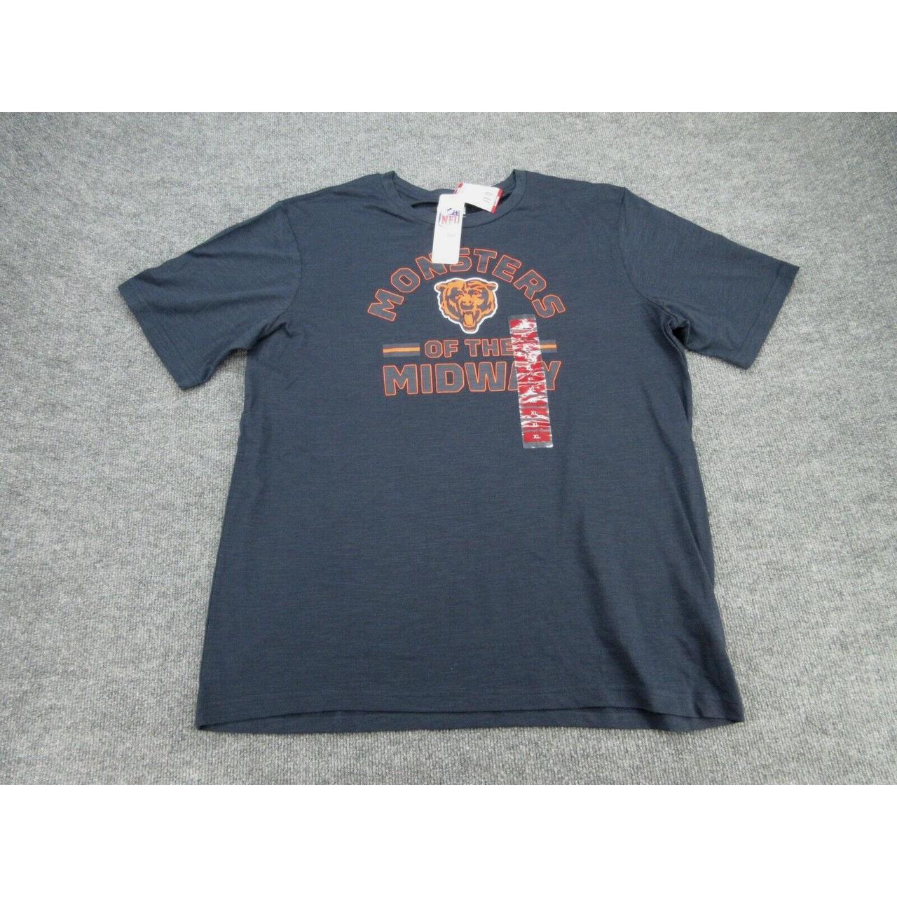 NFL Team Apparel Chicago Bears v neck t-shirt • - Depop