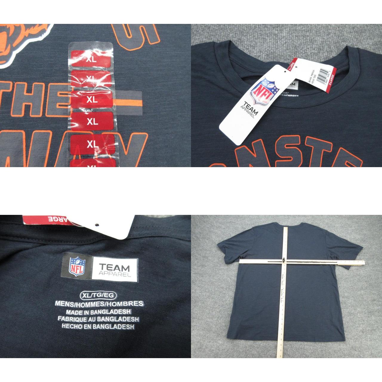 Men Nike Chicago Bears Long Sleeve Crew Neck T Shirt - Depop