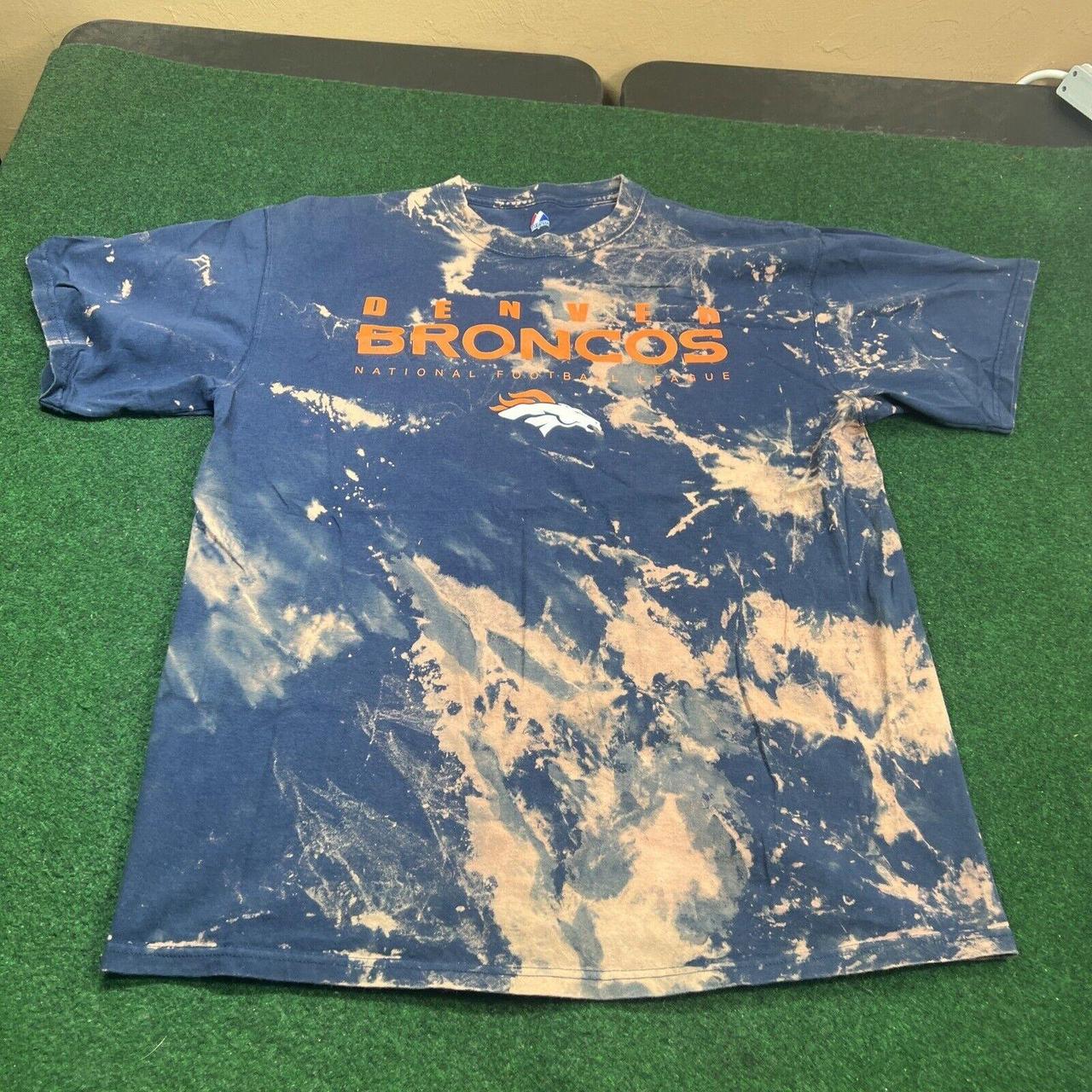 Denver Broncos Shirt Broncos Shirt Broncos Tshirt Bleached 