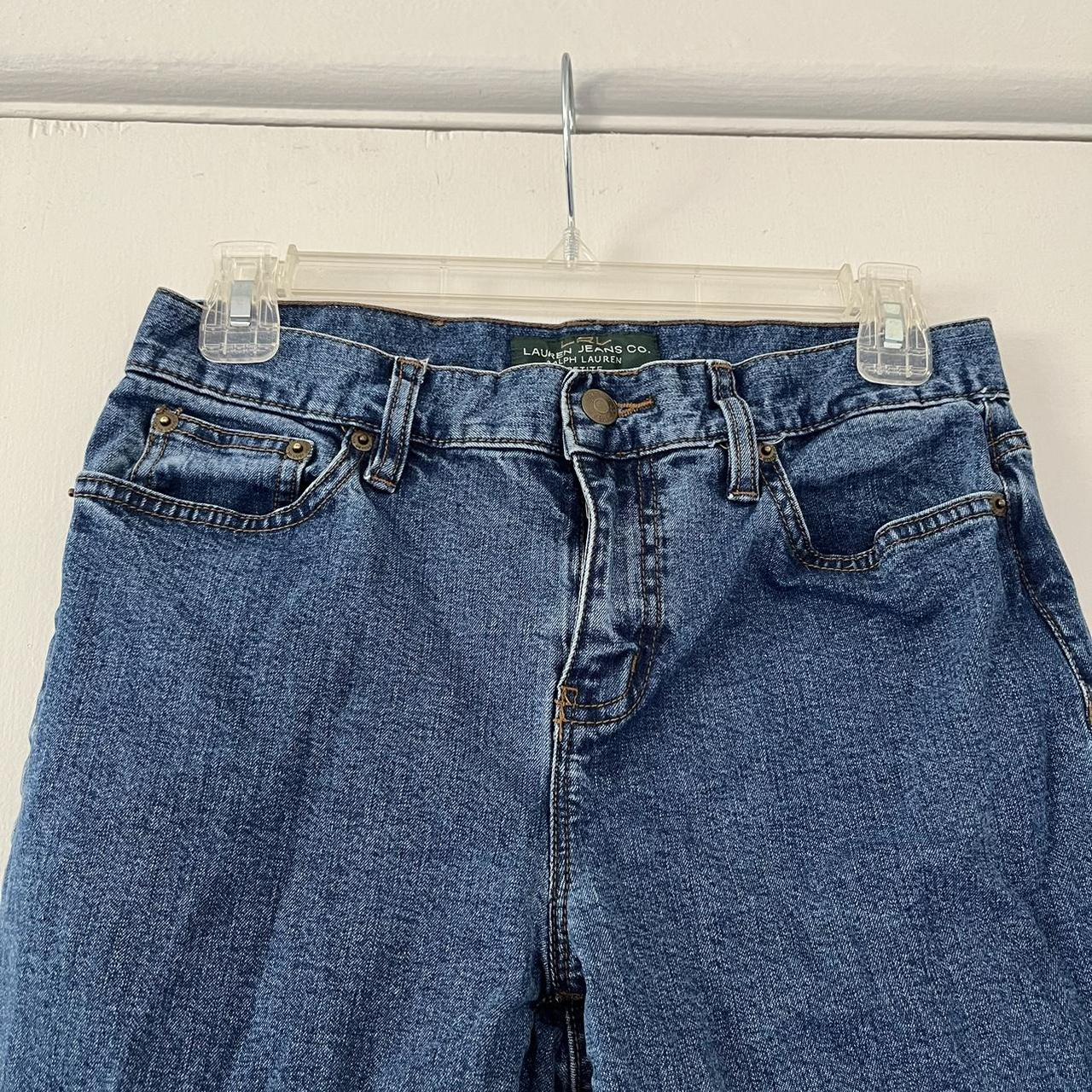 ralph lauren bootcut jeans waist 13.5” rise 9.5”... - Depop