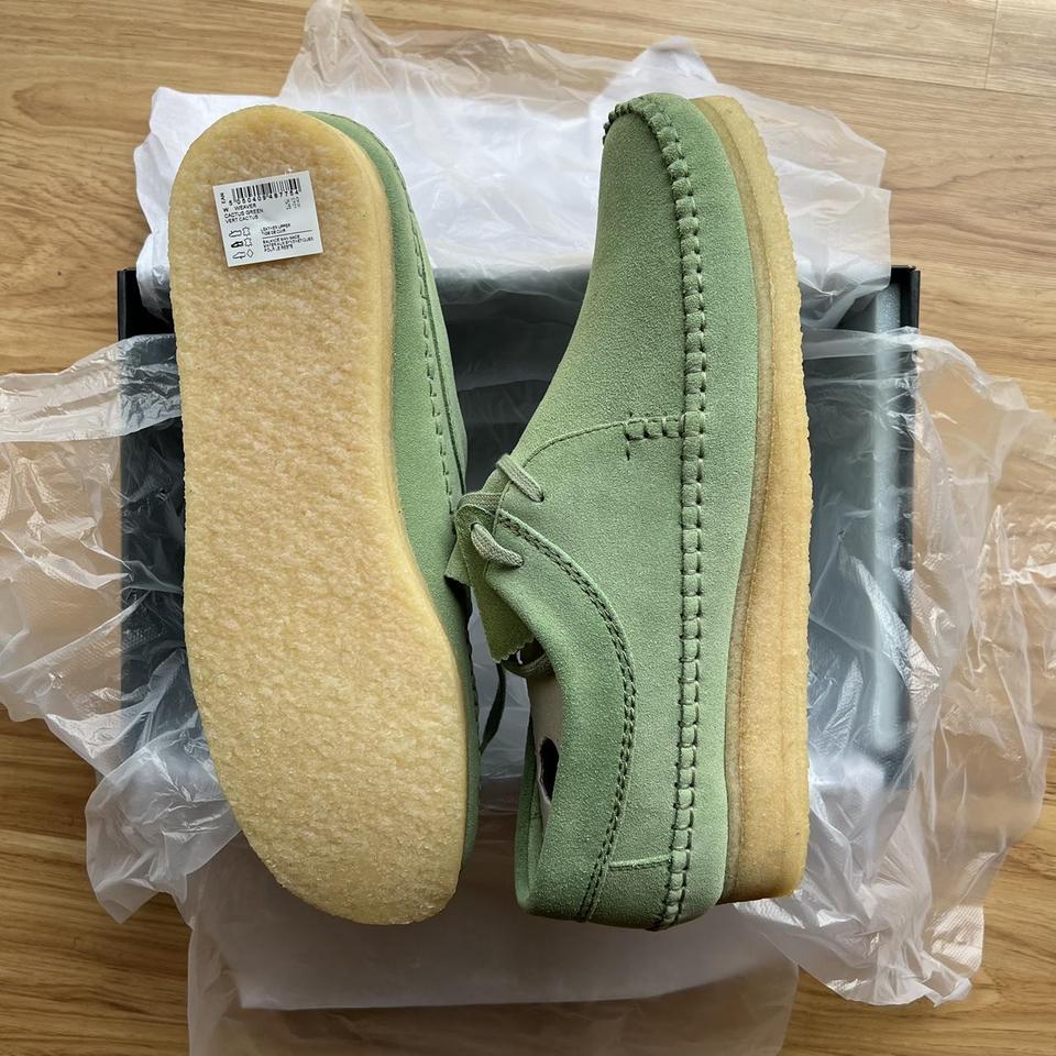 Clarks weaver on sale cactus green