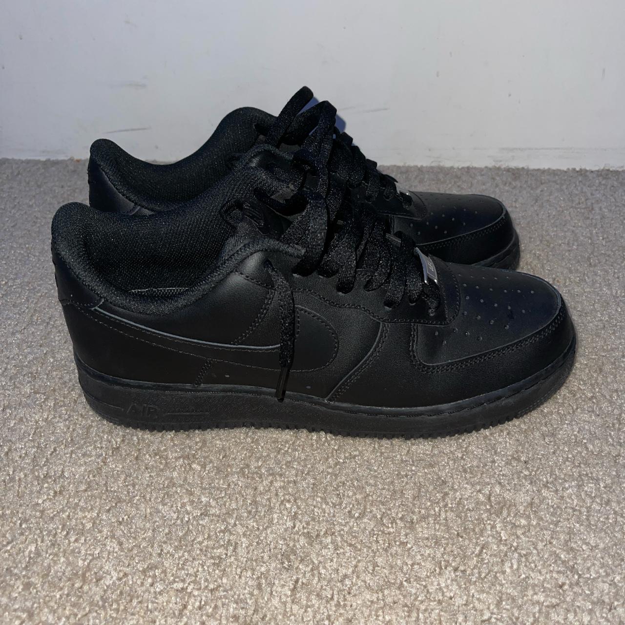 mens all black nike air force 1