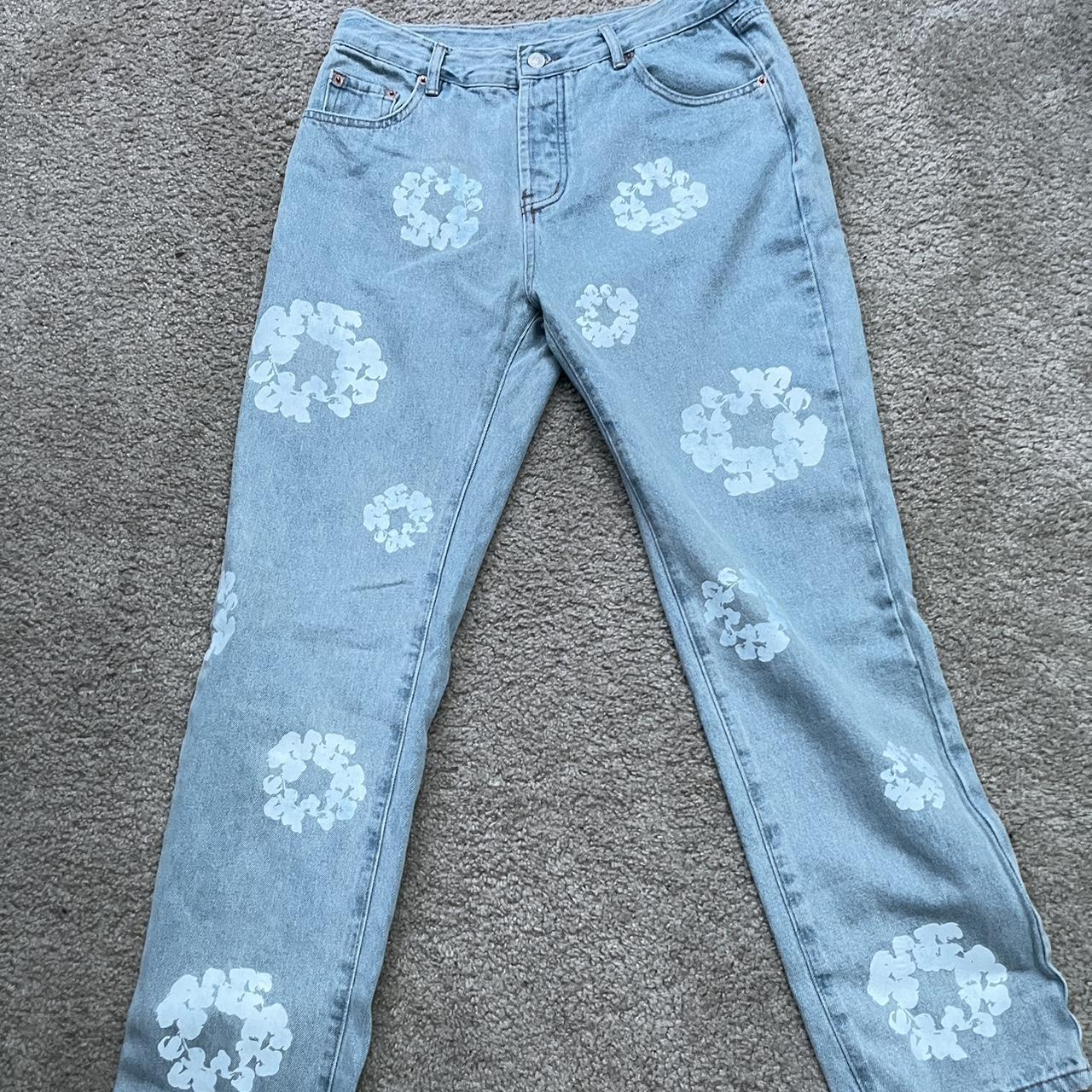 Denim Tears Jeans worn once, washed them and... - Depop